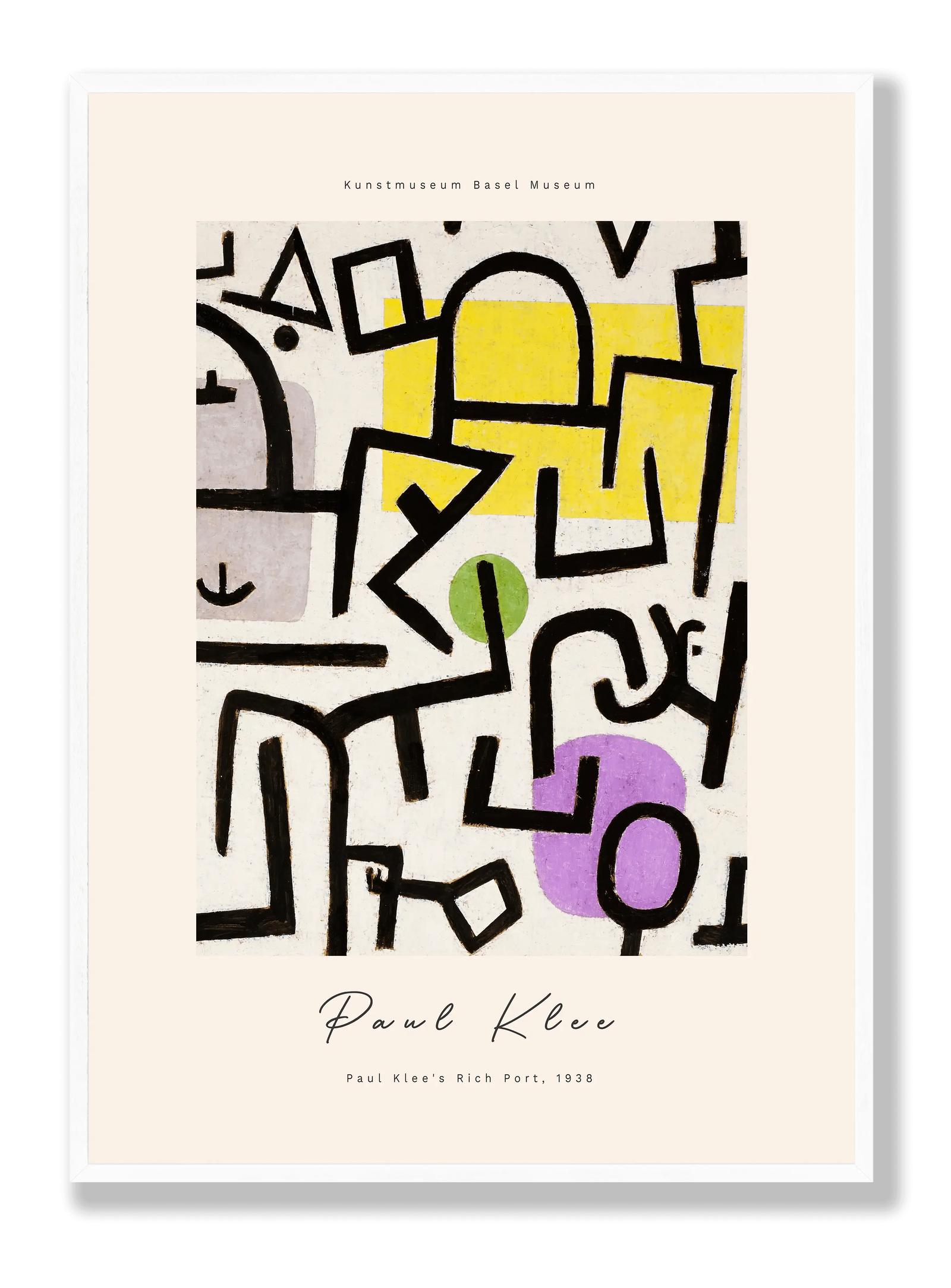 Paul Klee - Rich Port plakat