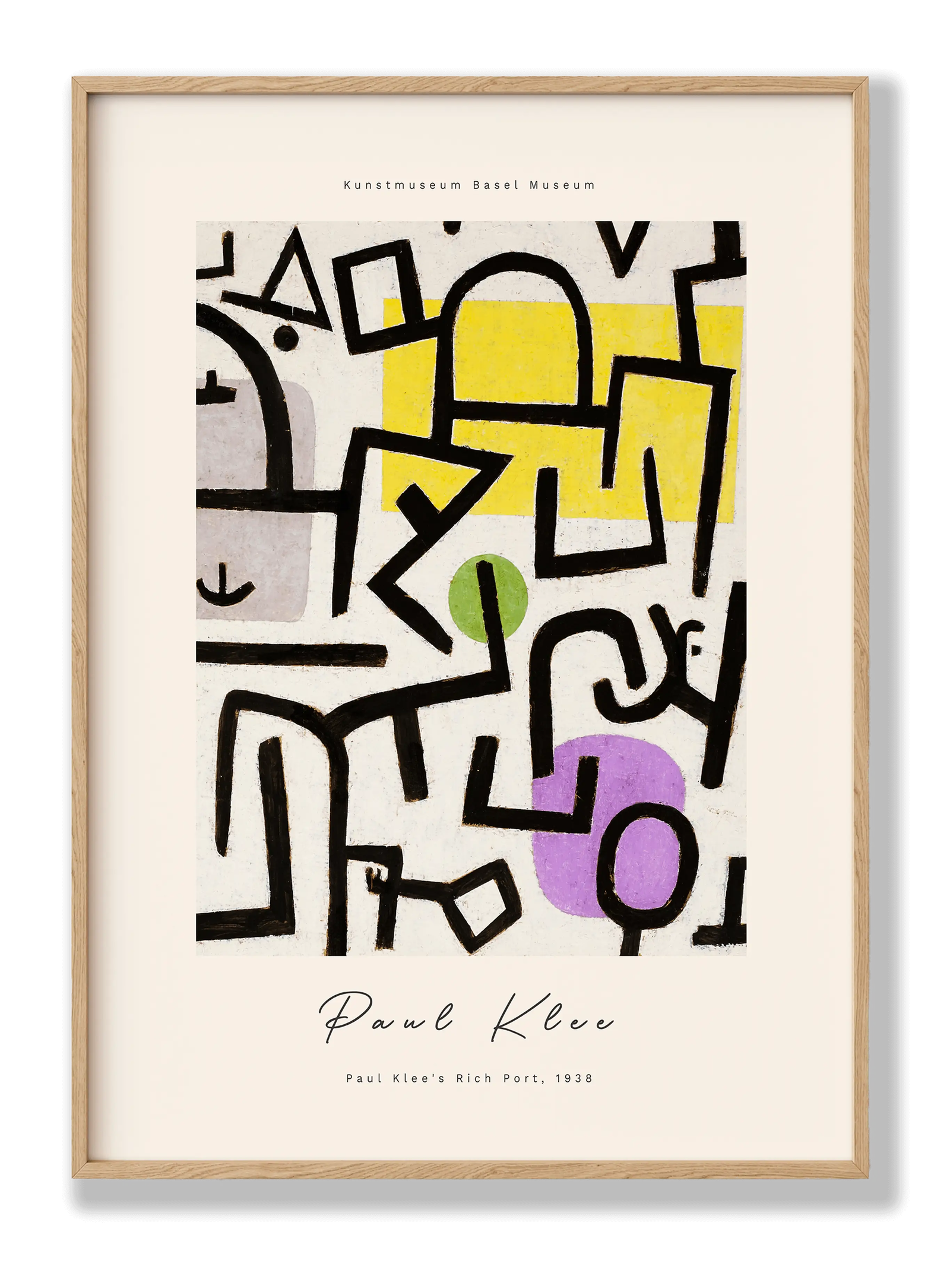 Paul Klee - Rich Port plakat