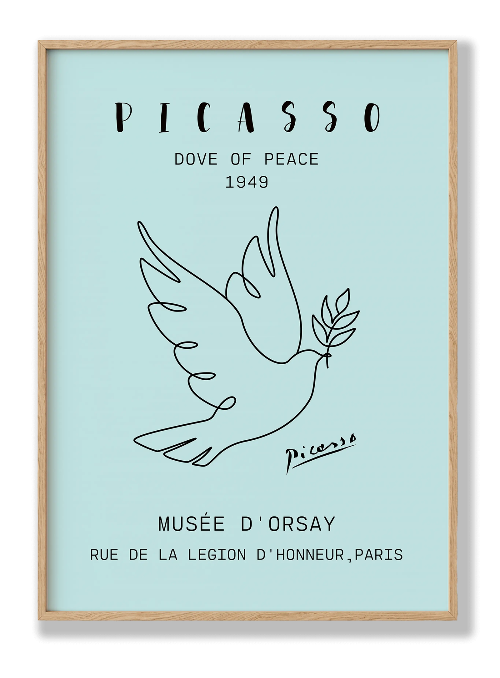 Picasso - Dove Of Peace plakat