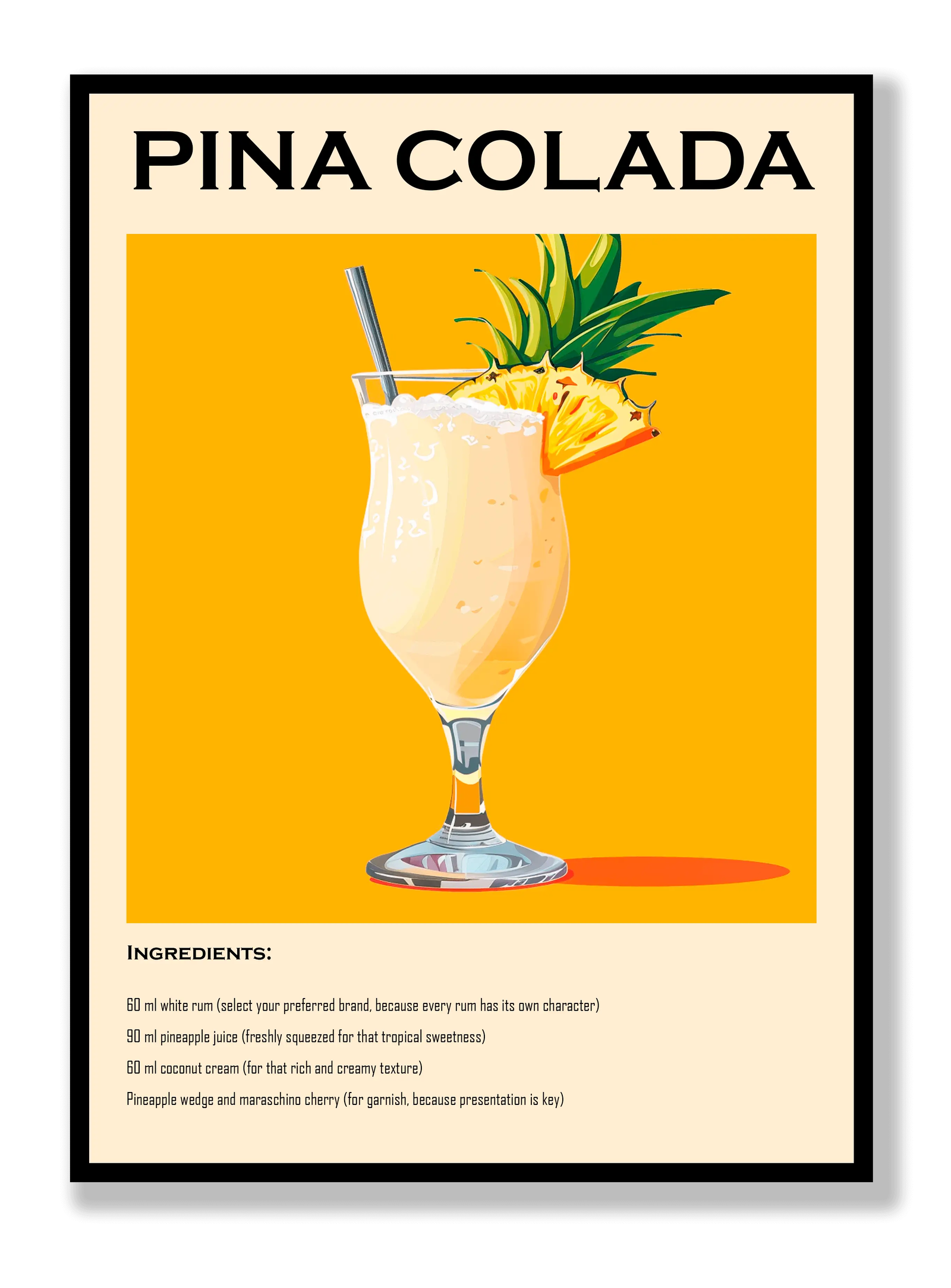 Pina Colada plakat