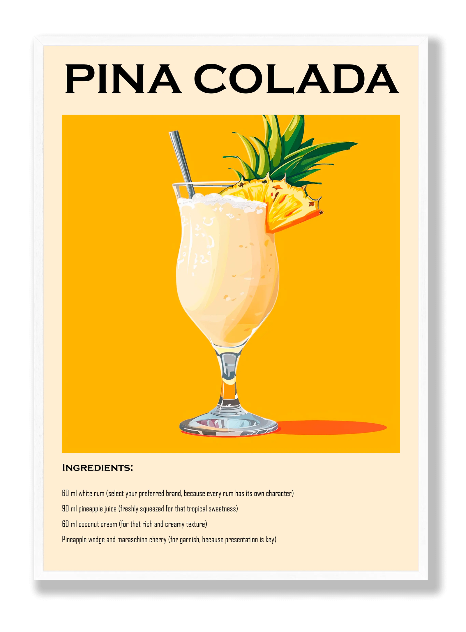 Pina Colada plakat