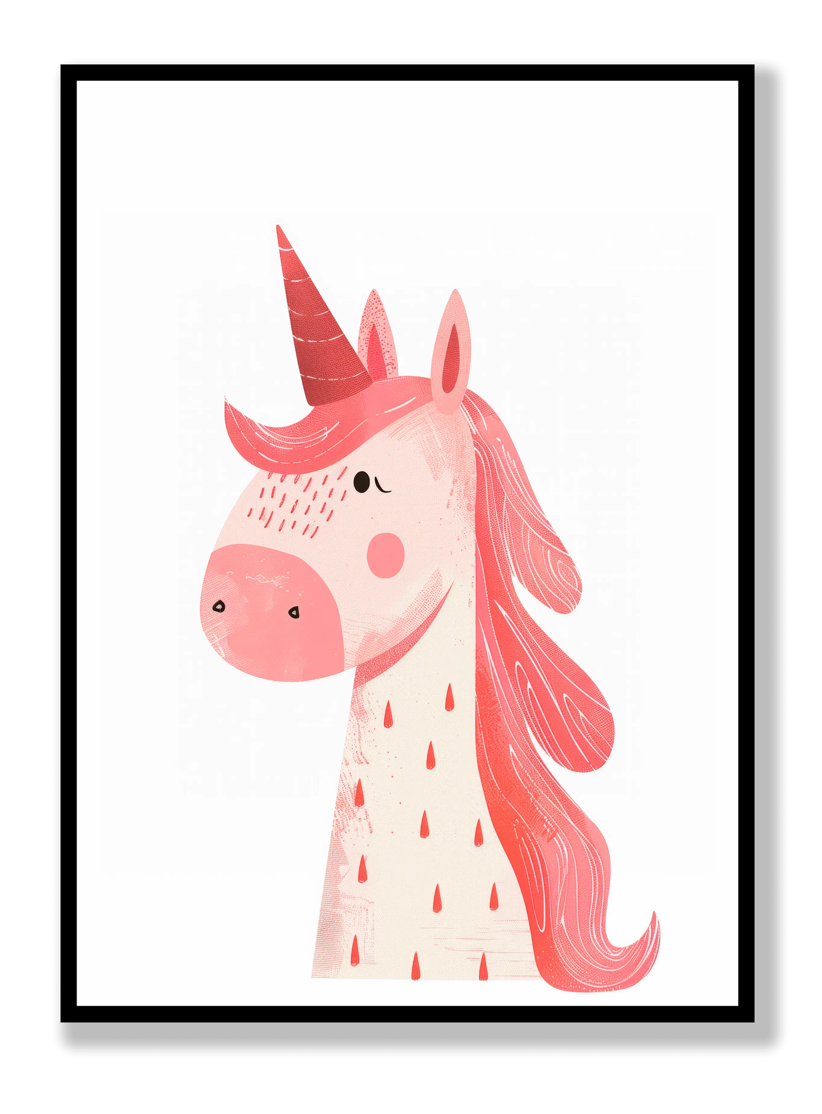 Pink Unicorn plakat