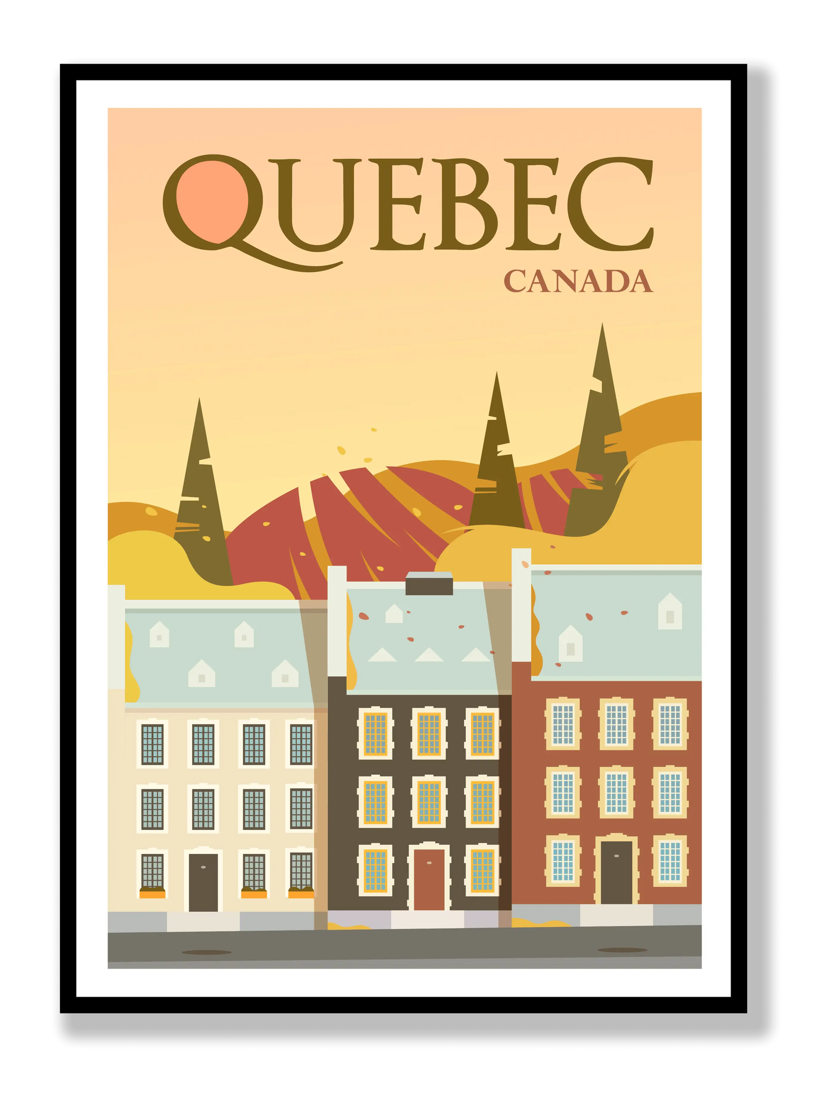 Quebec plakat