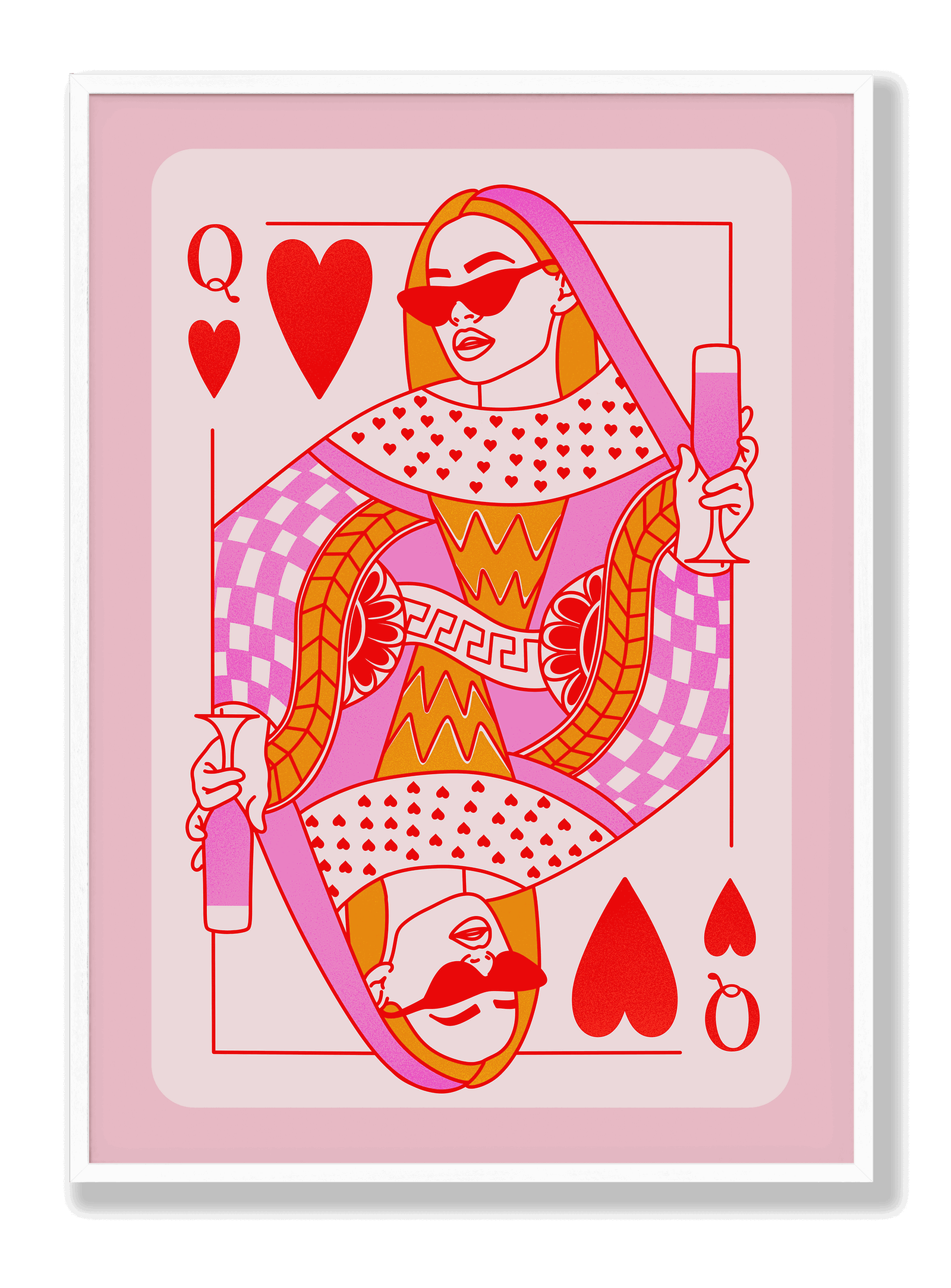 Queen Card plakat