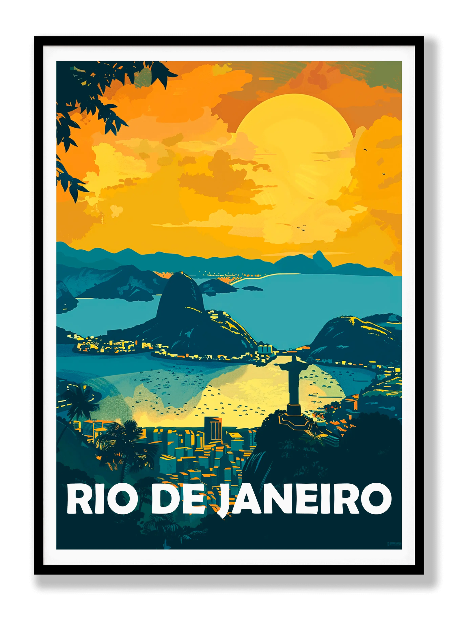 Rio De Janeiro plakat