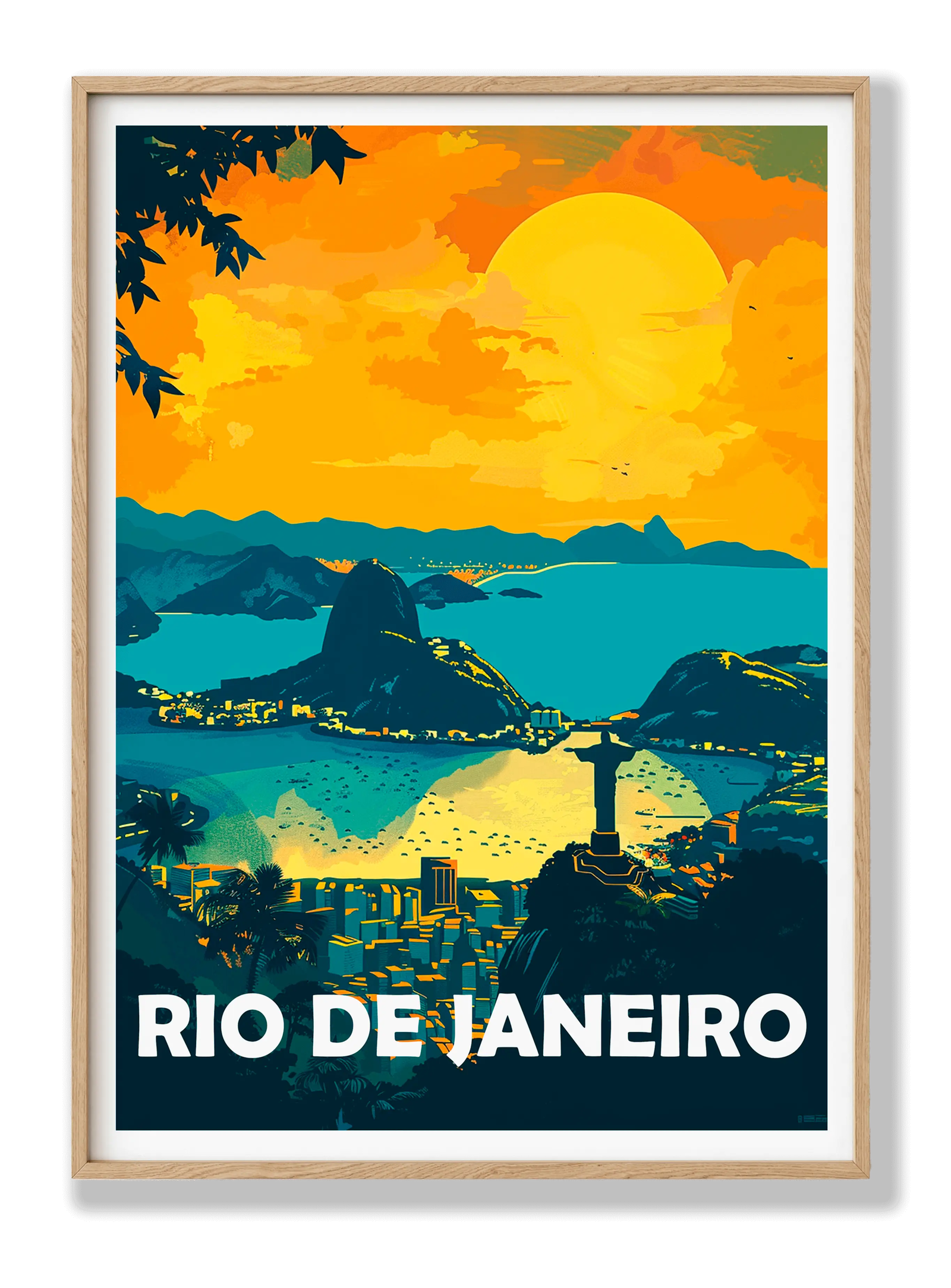 Rio De Janeiro plakat