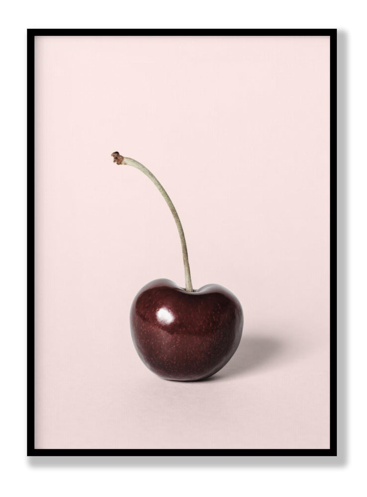 Single cherry plakat