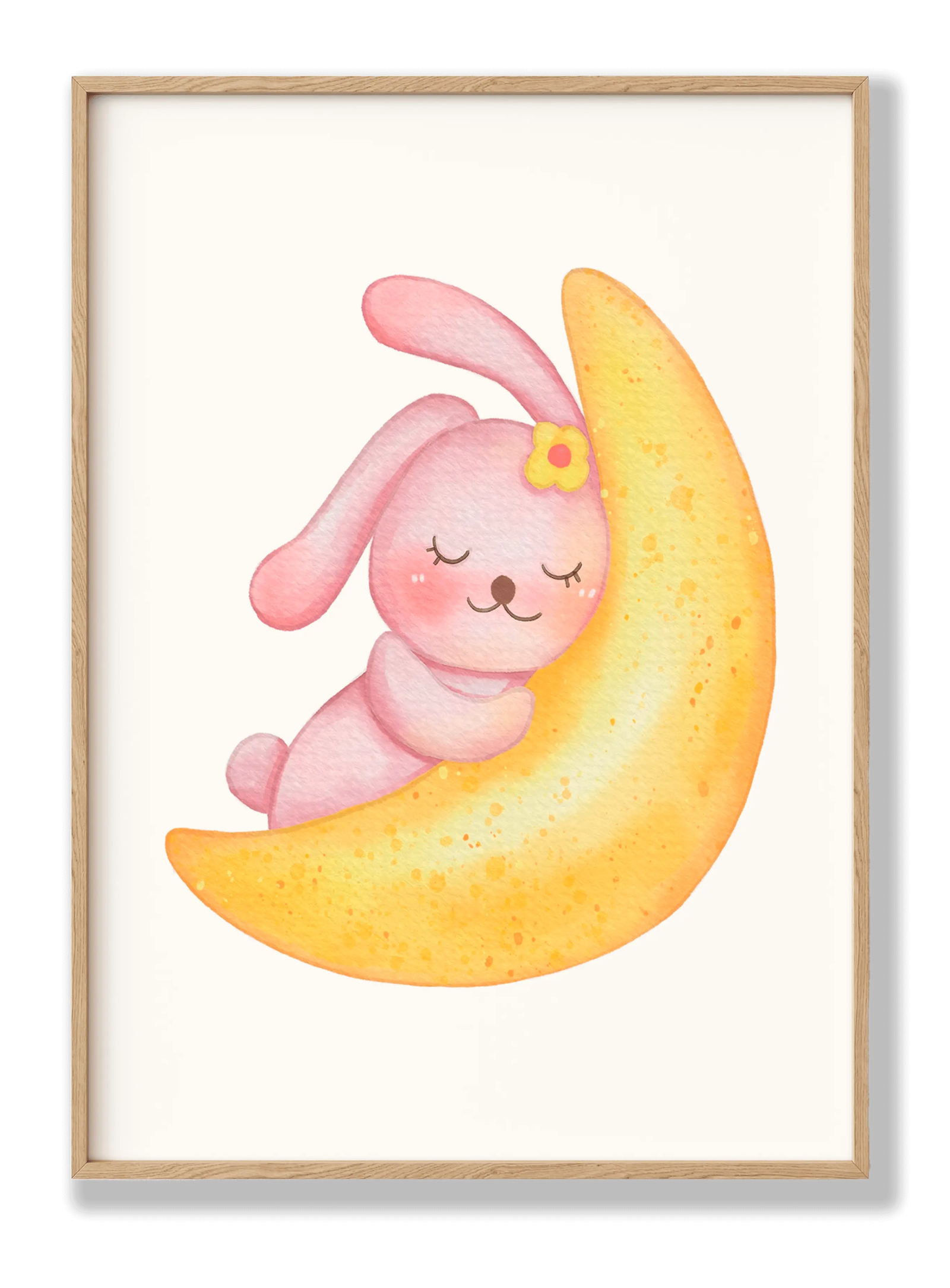 Sleeping Bunny plakat