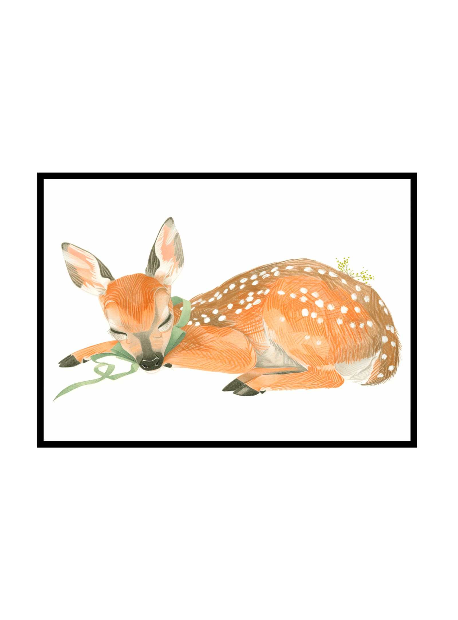 Sleeping Deer plakat