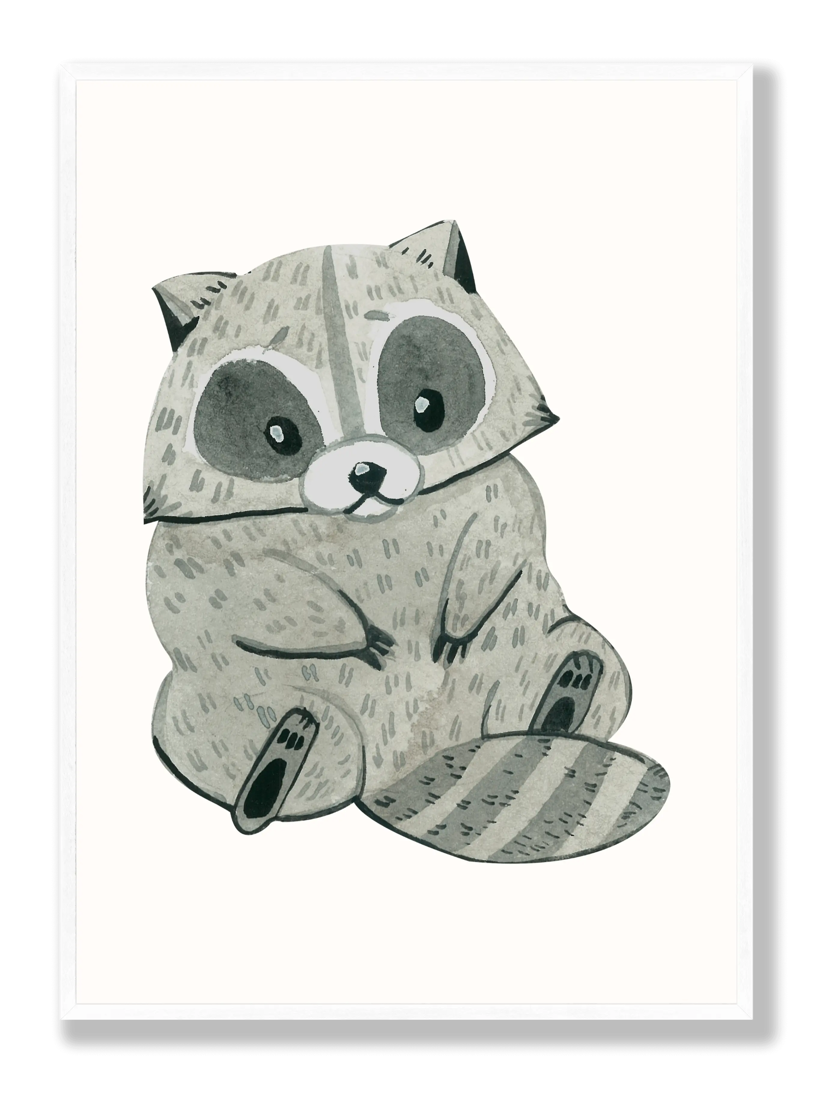 Small Raccoon plakat