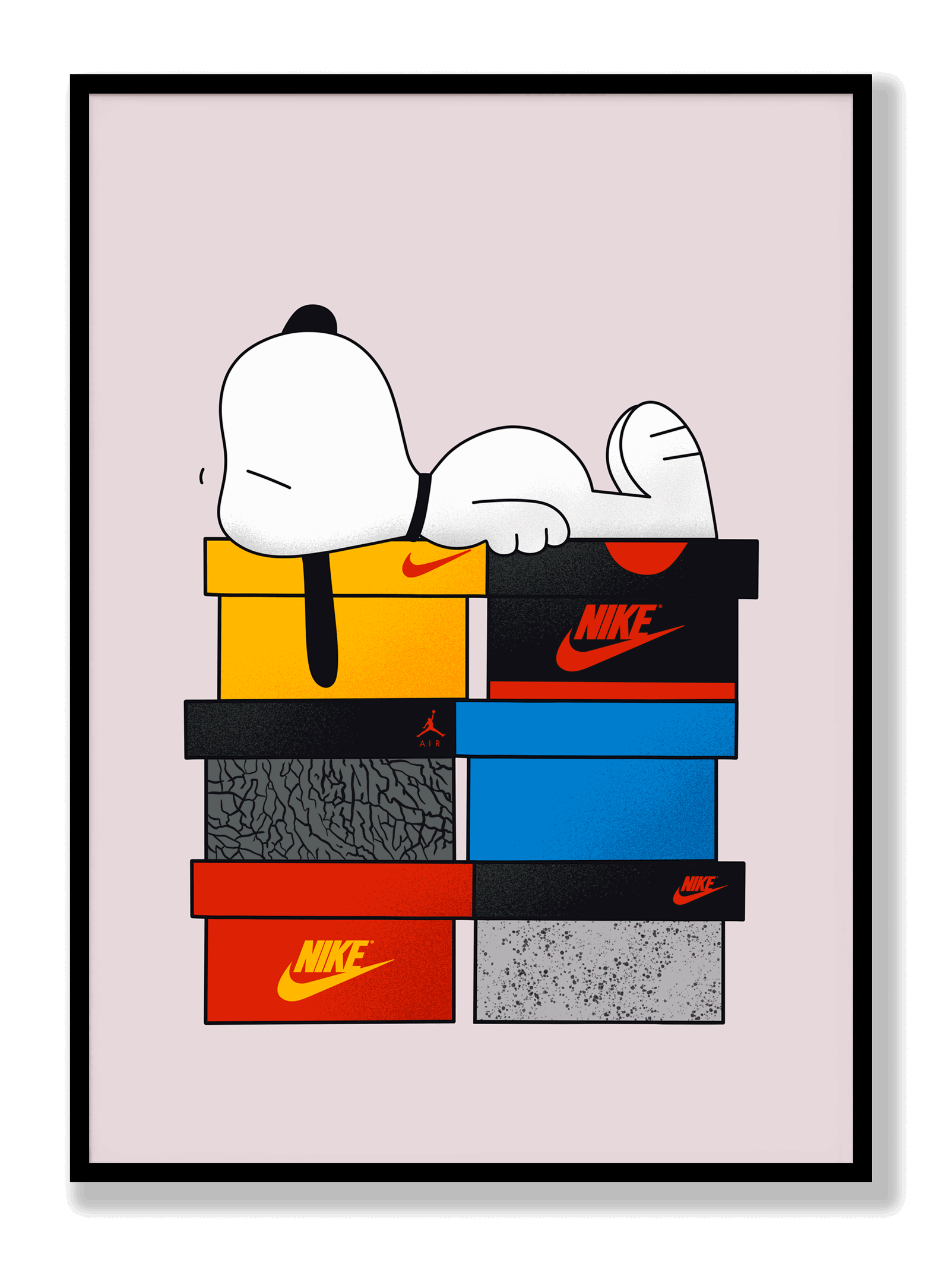 Sneaker Bed plakat