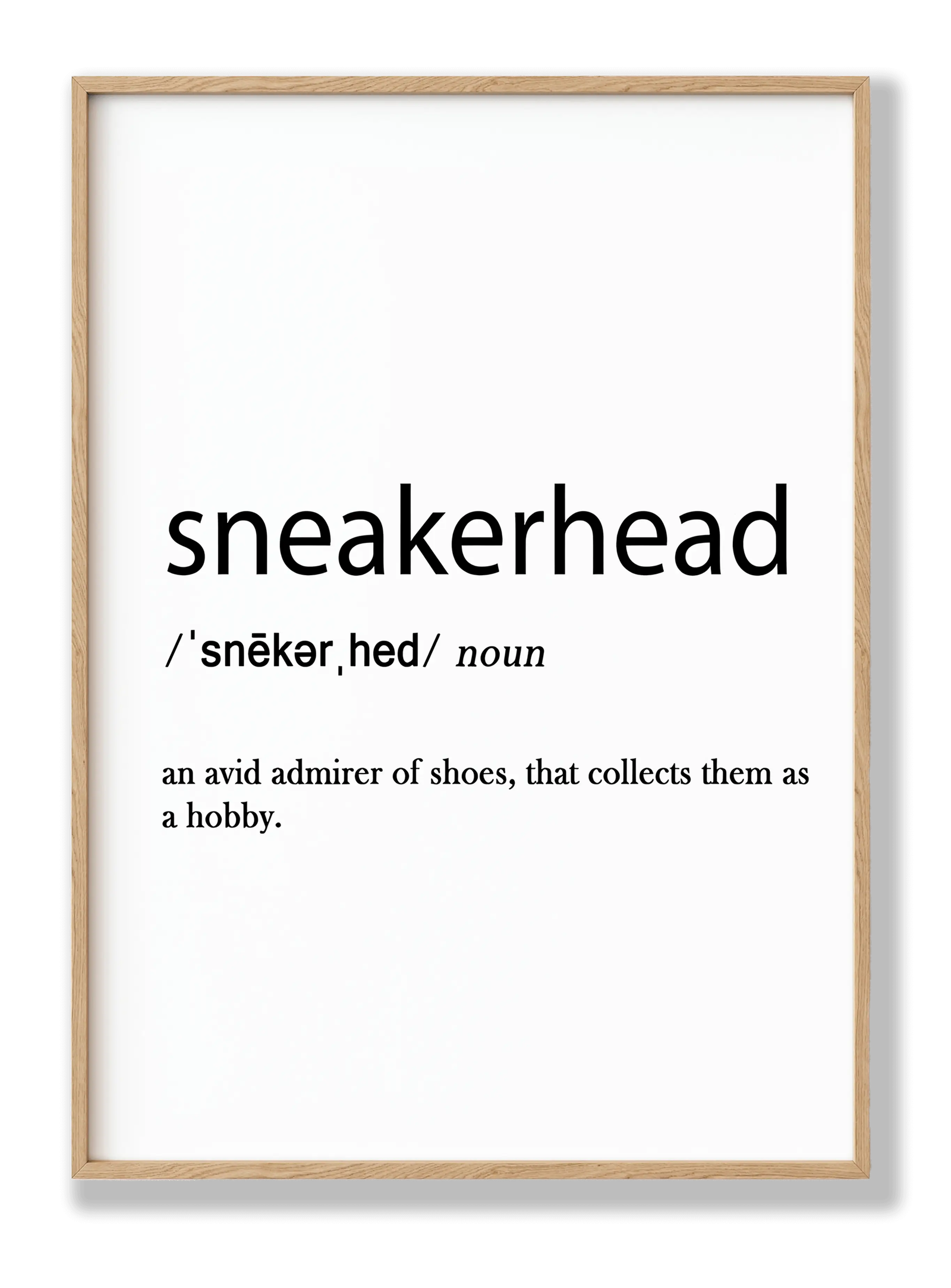 Sneakerhead plakat