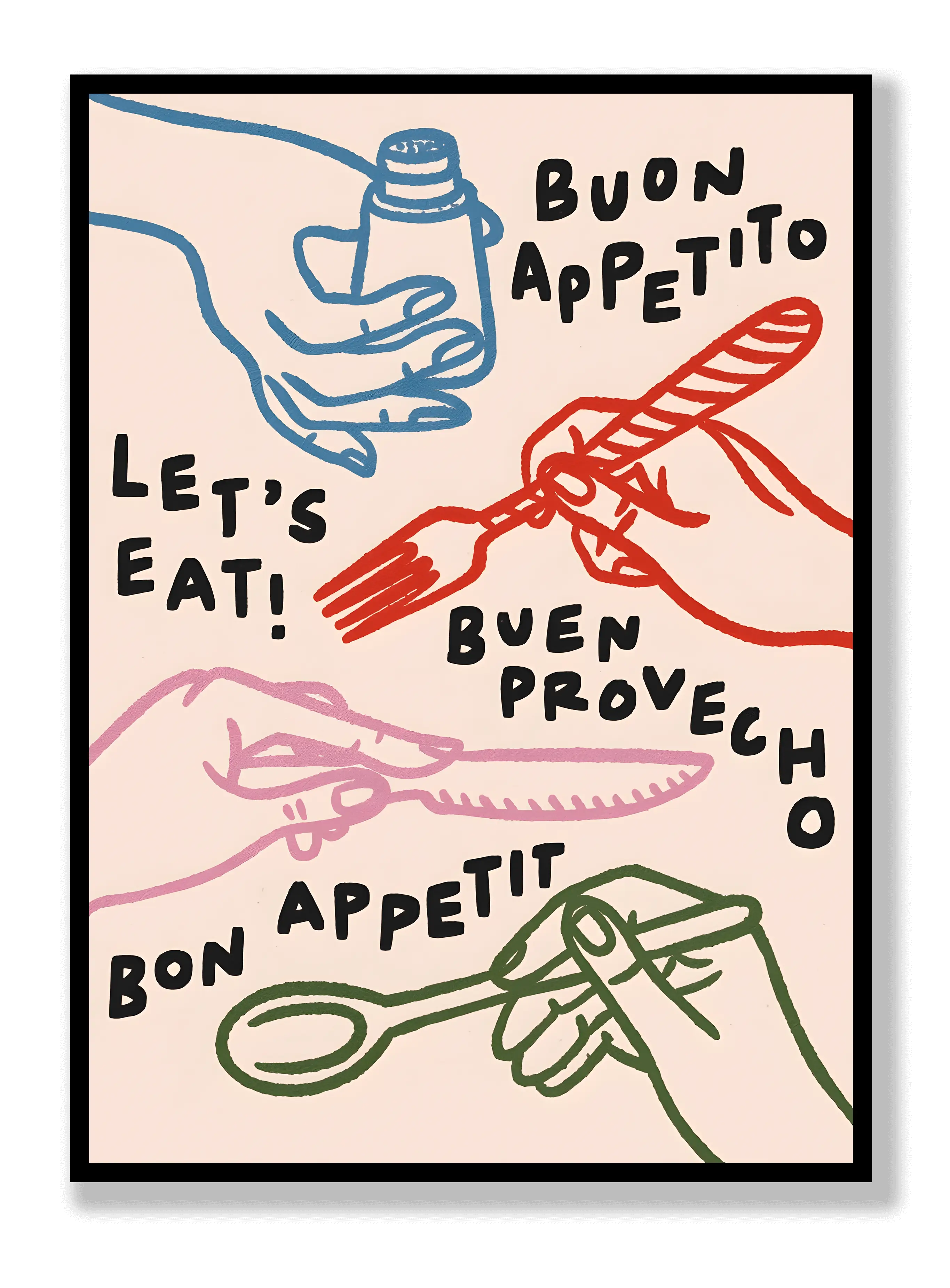 Bon Appetit Plakat