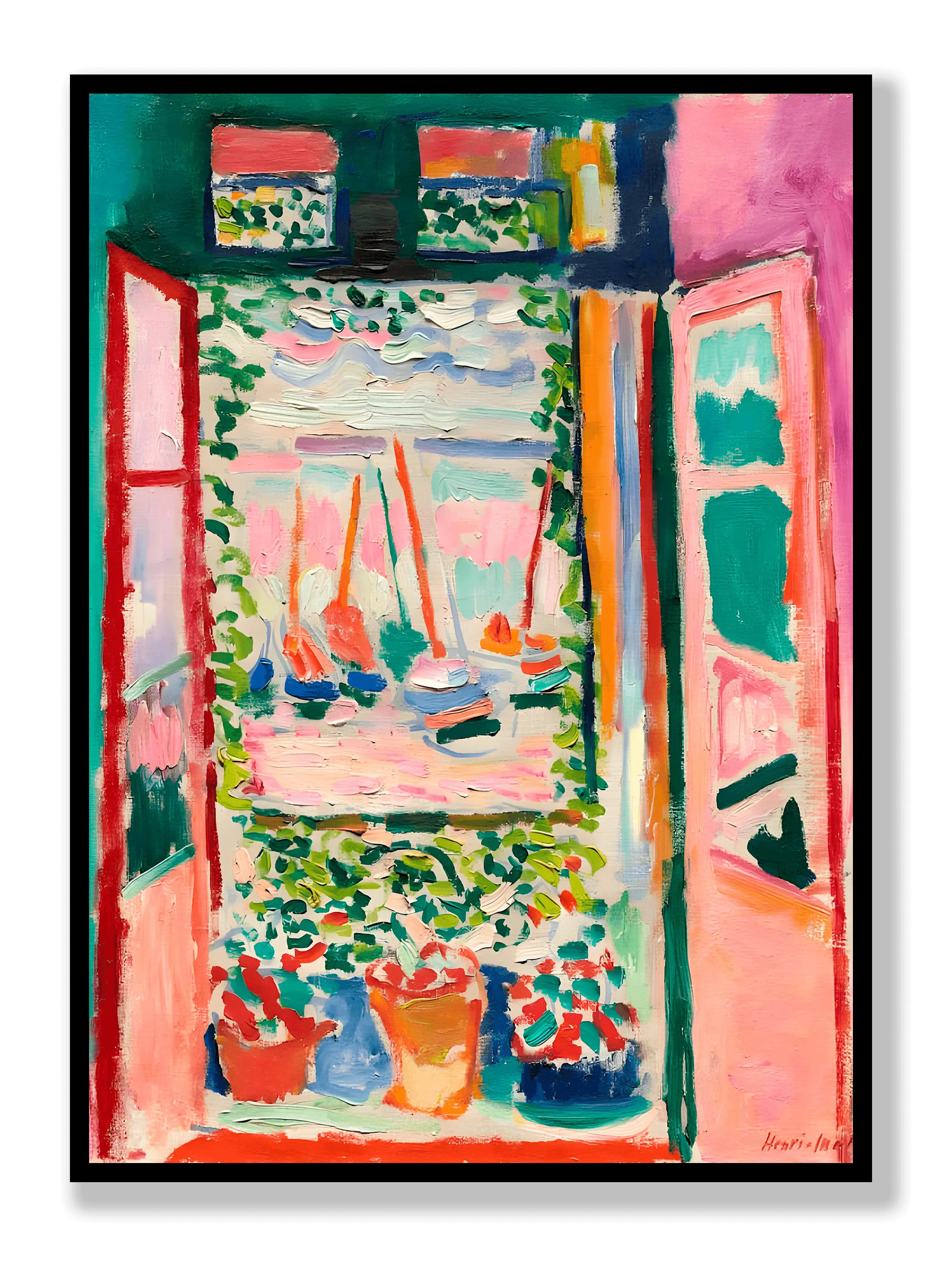 Henri Matisse - Open Window - 1905 Plakat