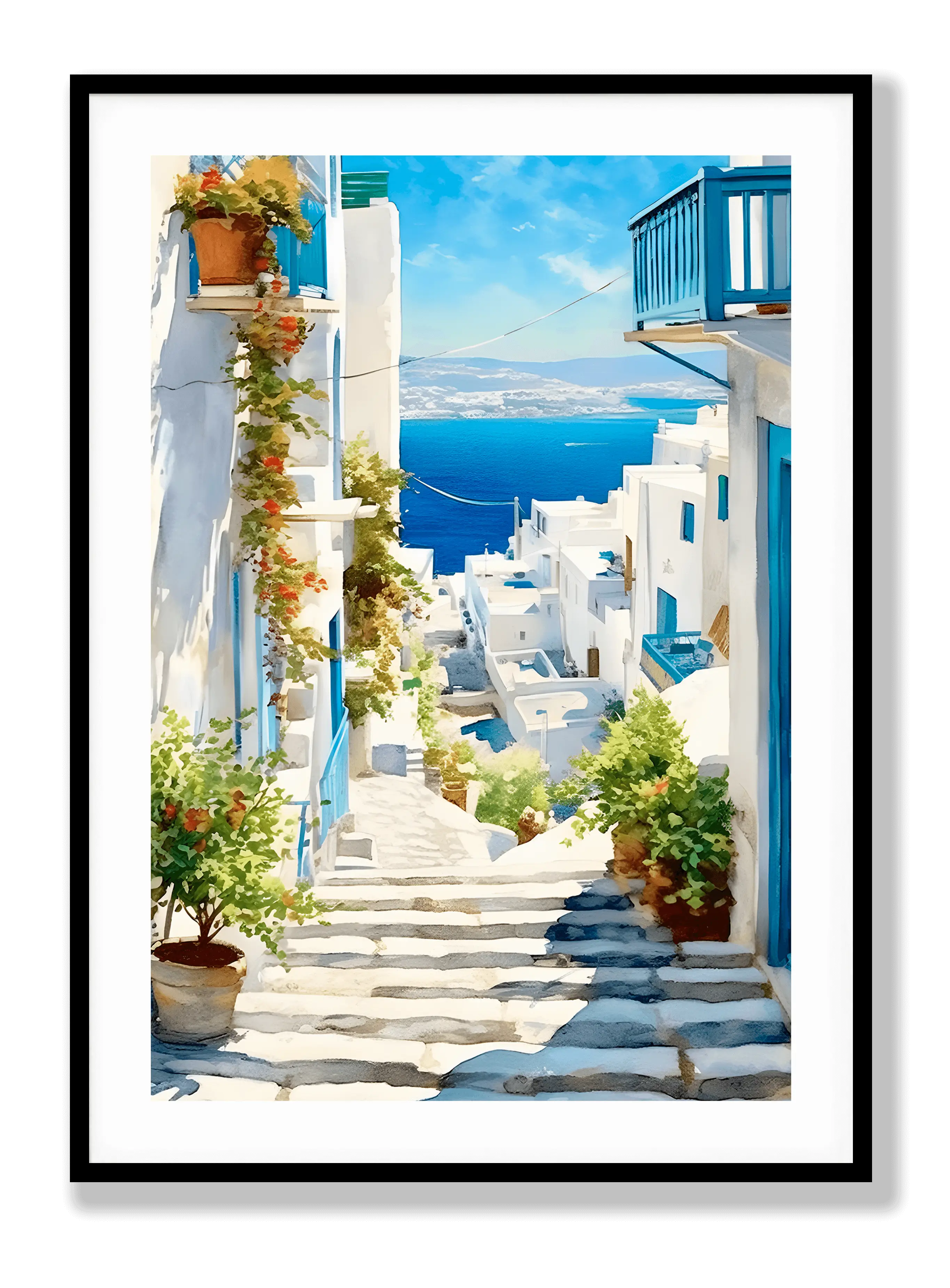 Mykonos Plakat