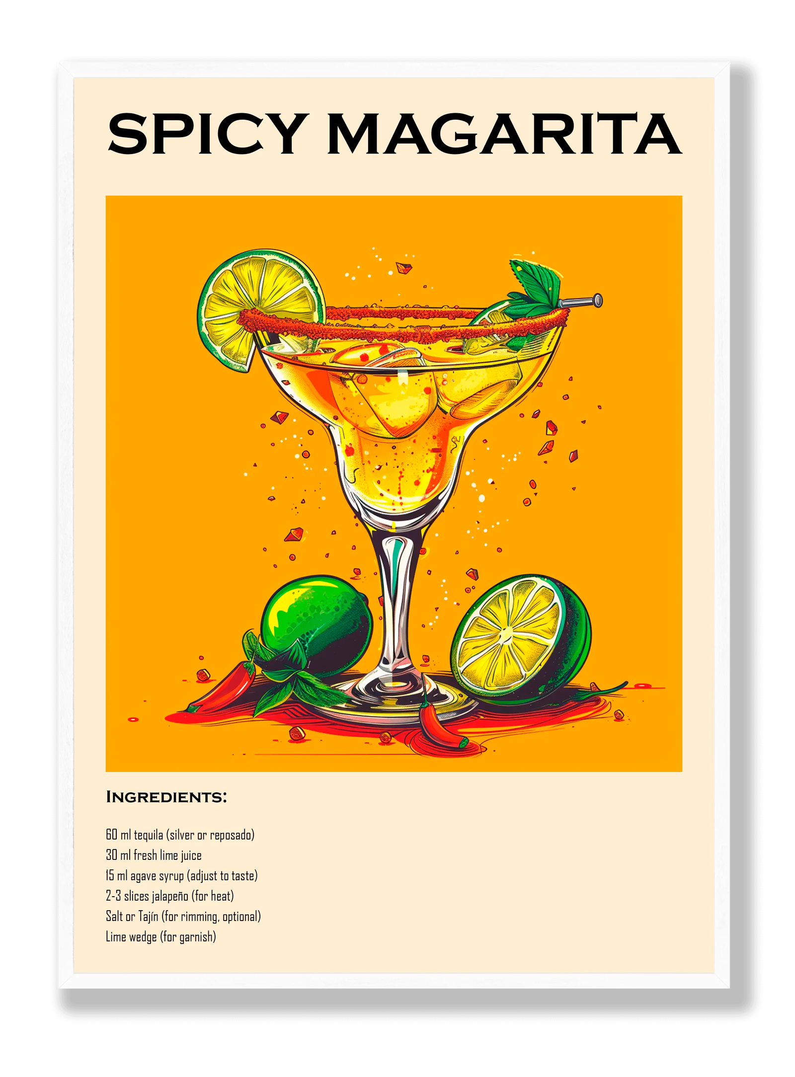 Spicy Magarita plakat