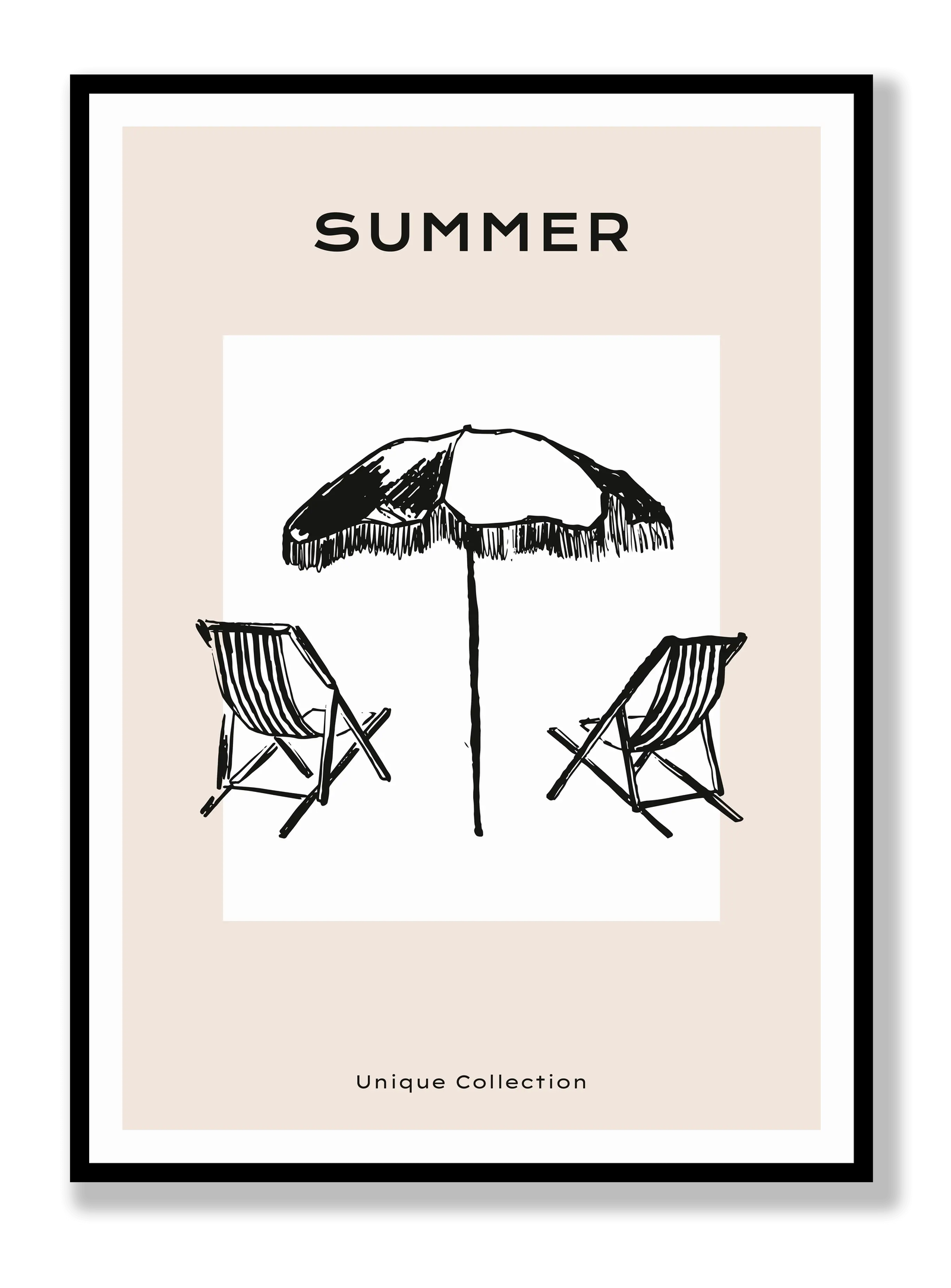 Summer Chairs plakat