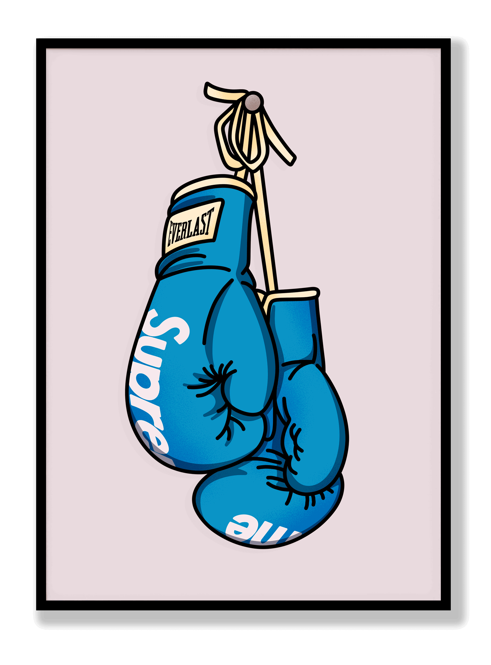 Supreme Boxing Gloves plakat