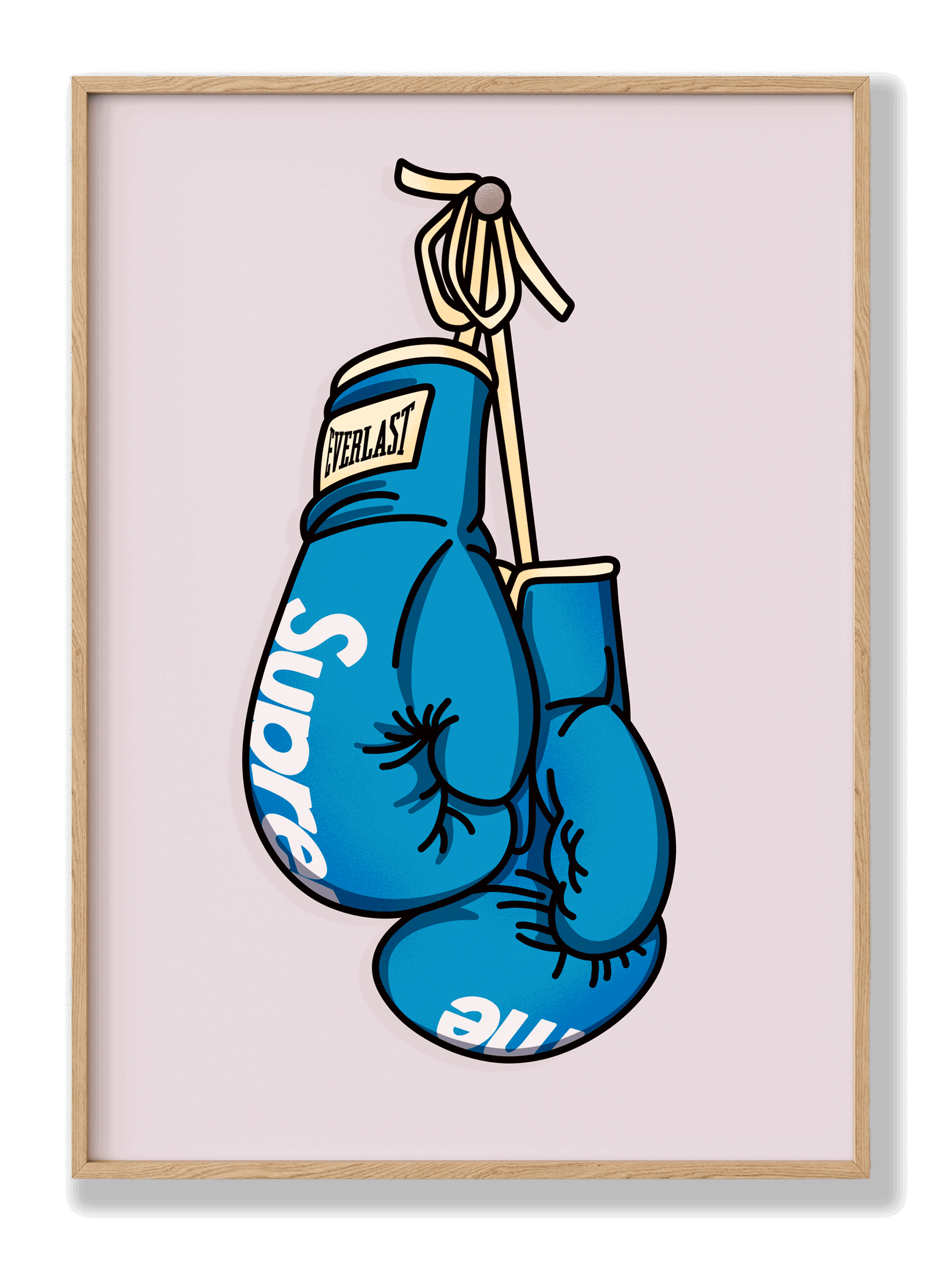 Supreme Boxing Gloves plakat