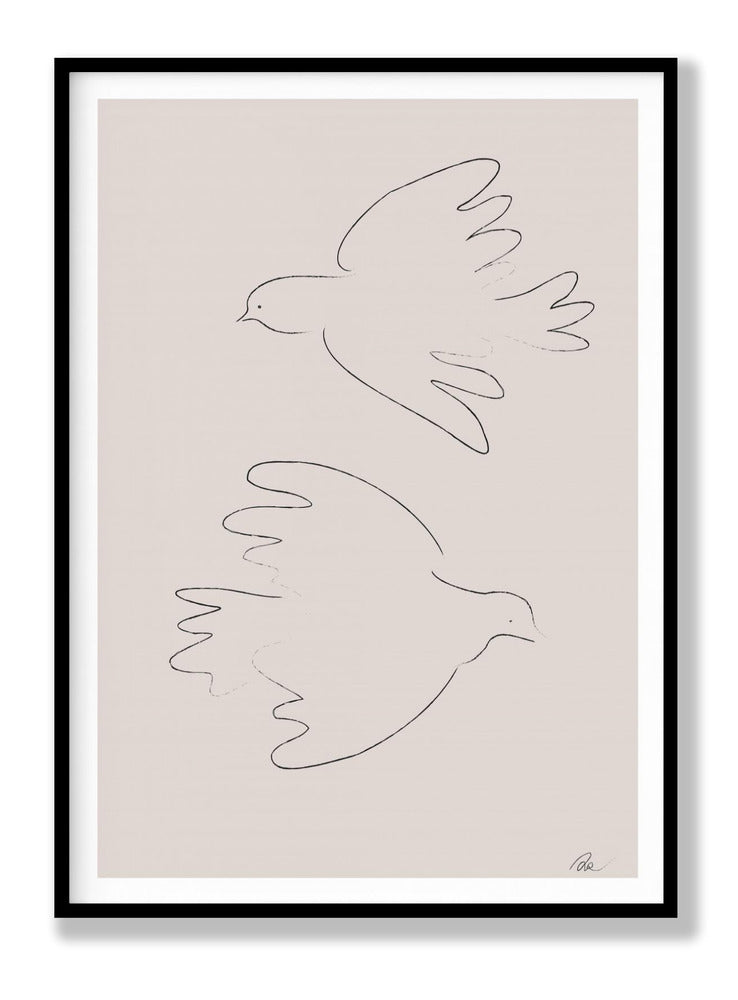 Two Doves plakat