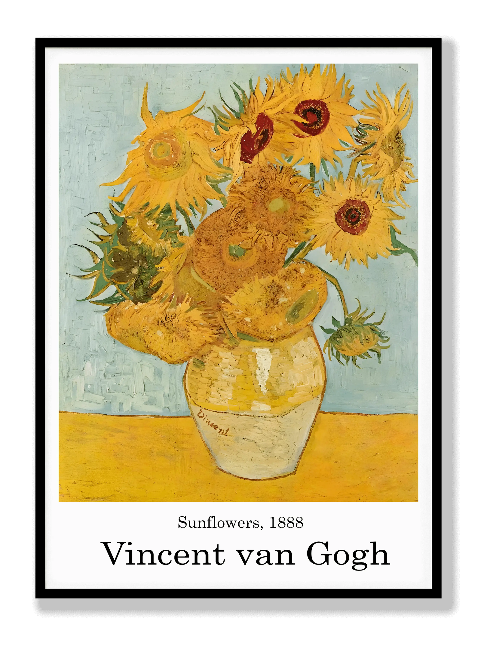 Van Gogh - Sunflowers plakat