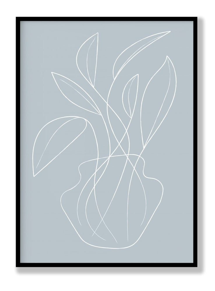 Vase Lines plakat