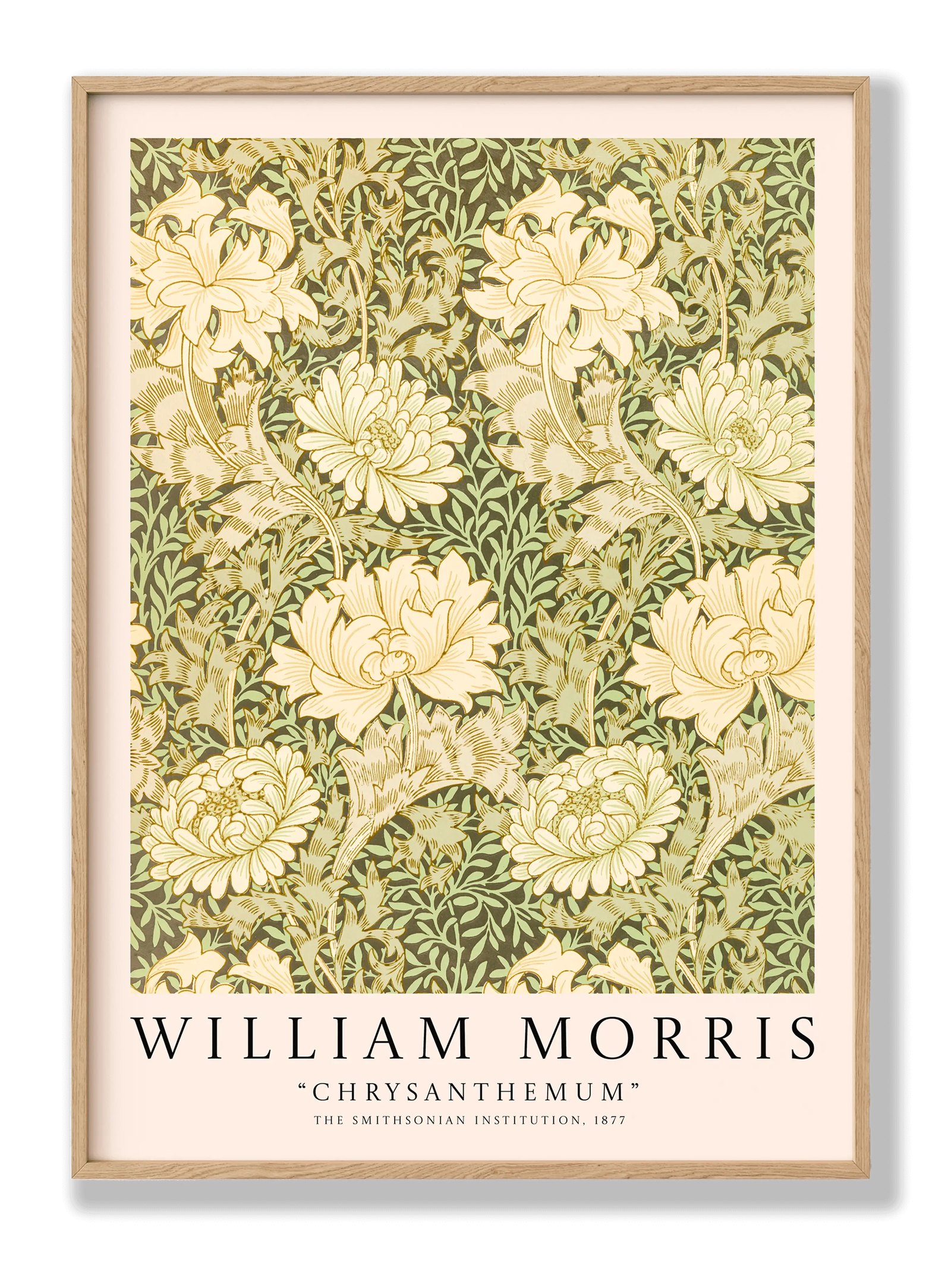 William Morris - Chrysanthemum plakat