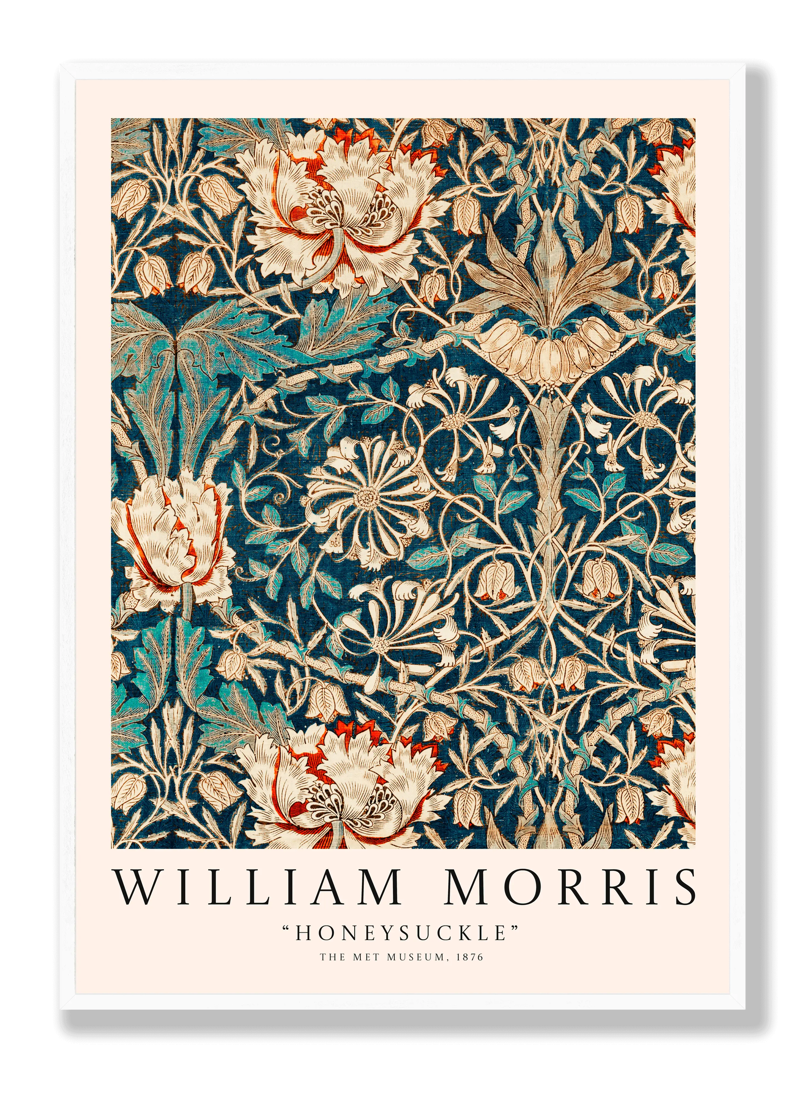 William Morris - Honeysuckle plakat