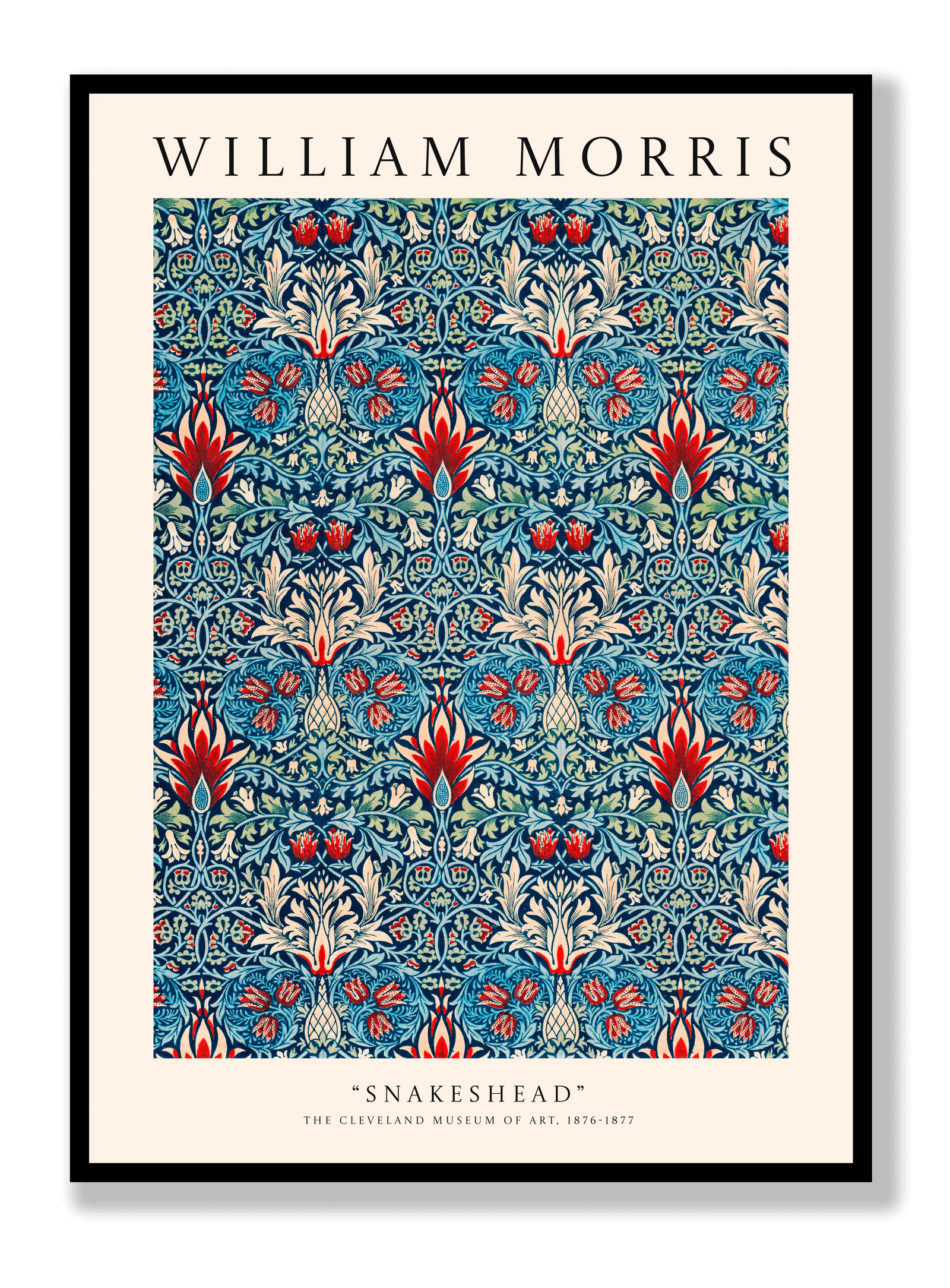 William Morris - Snakeshead plakat