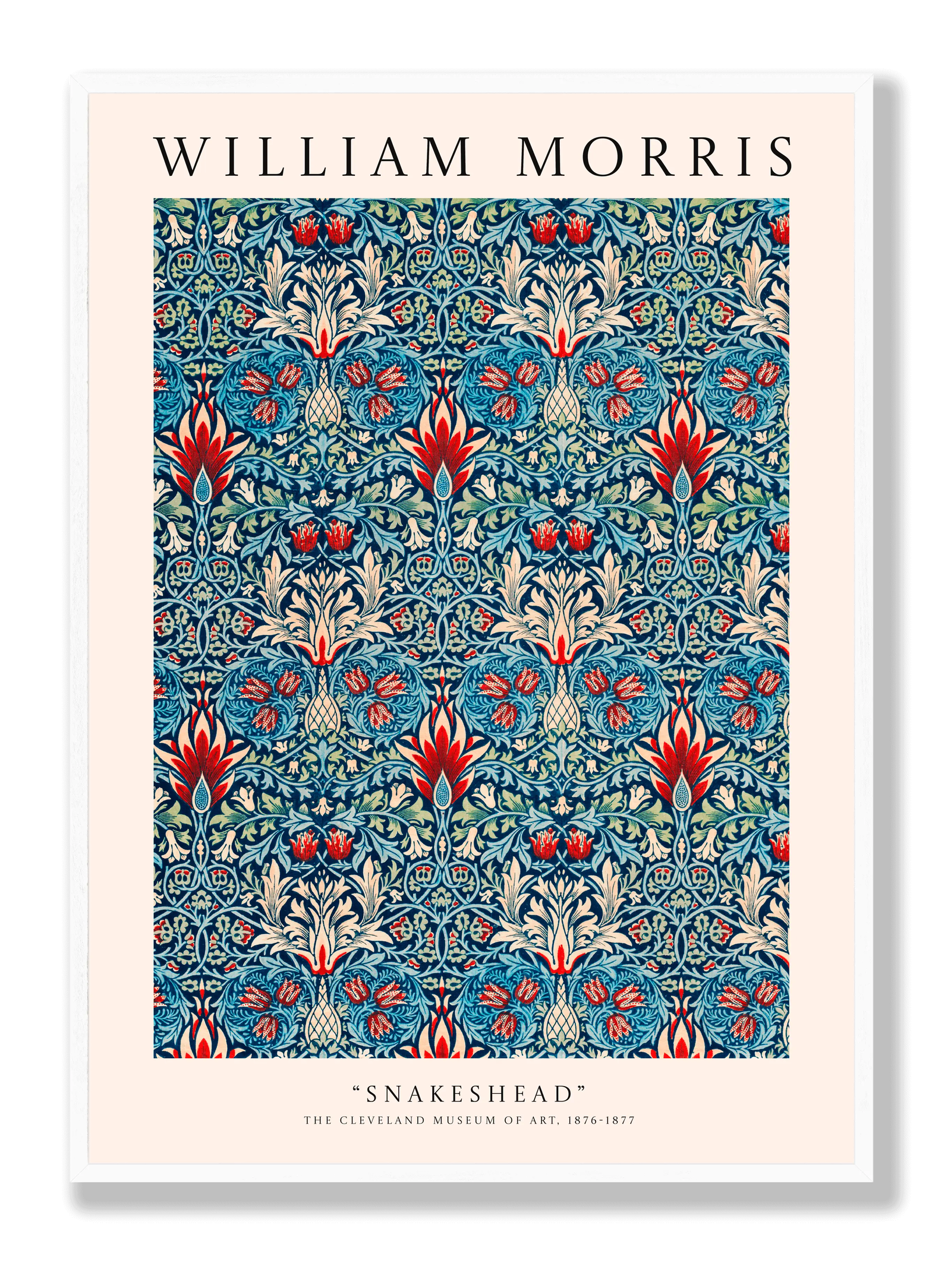 William Morris - Snakeshead plakat