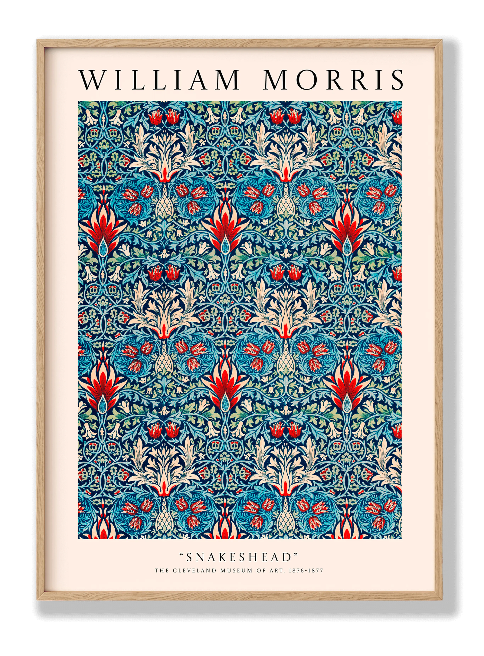 William Morris - Snakeshead plakat