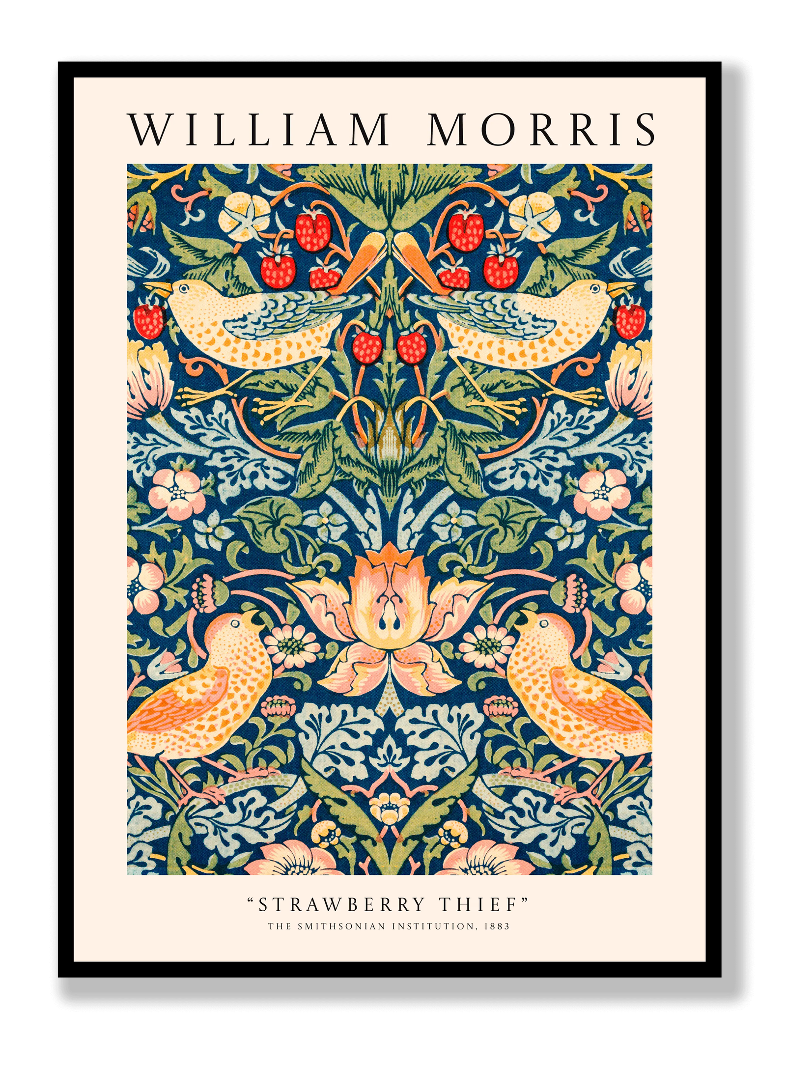 William Morris - Strawberry Thief plakat