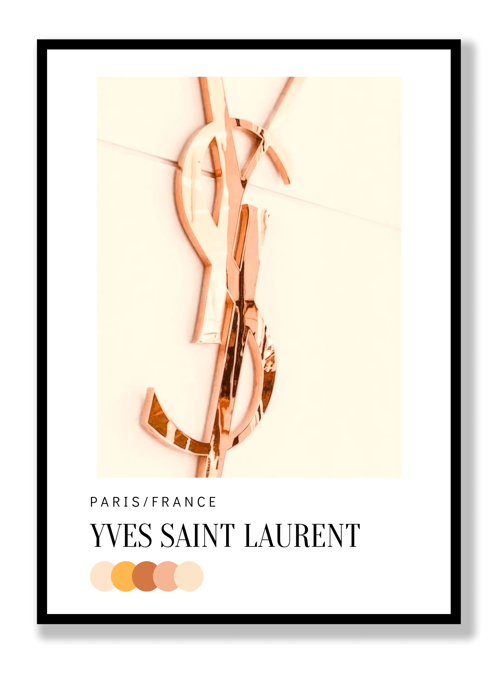 YSL plakat