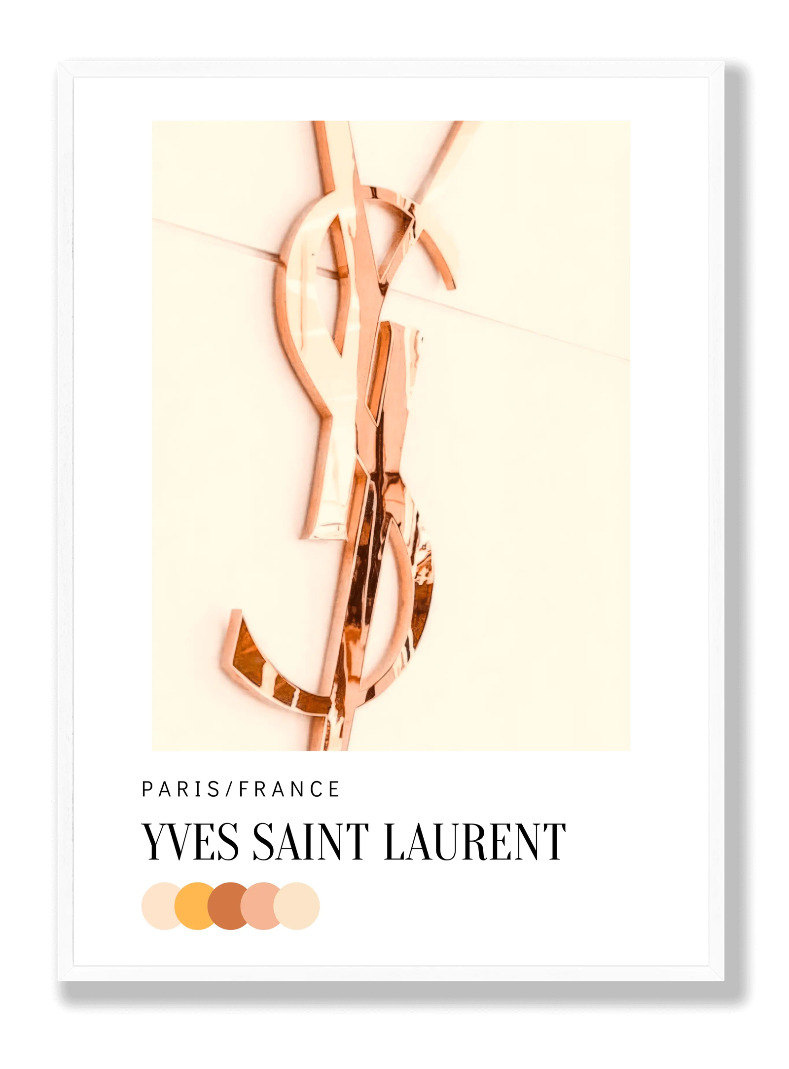 YSL plakat