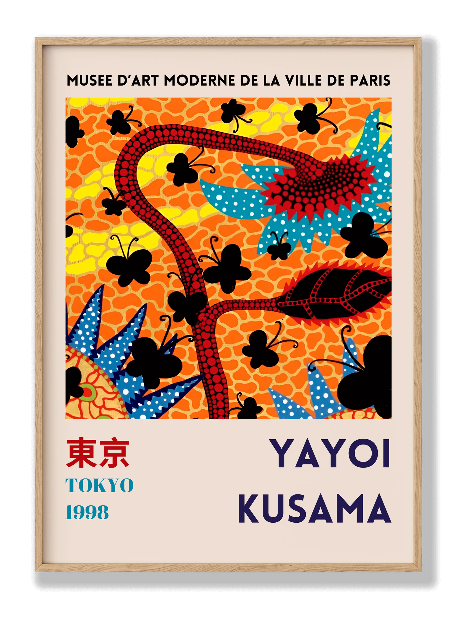 Yayoi Kusama - Flower Pot plakat