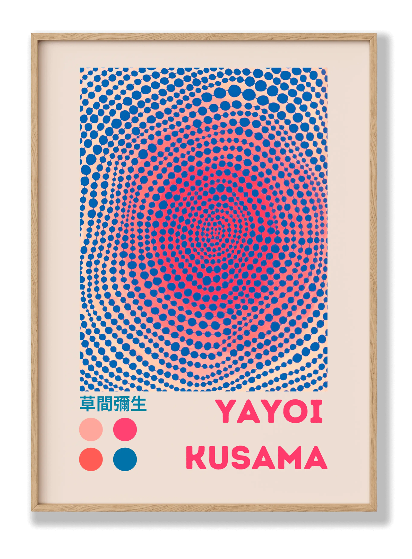 Yayoi Kusama - Morning Sun plakat