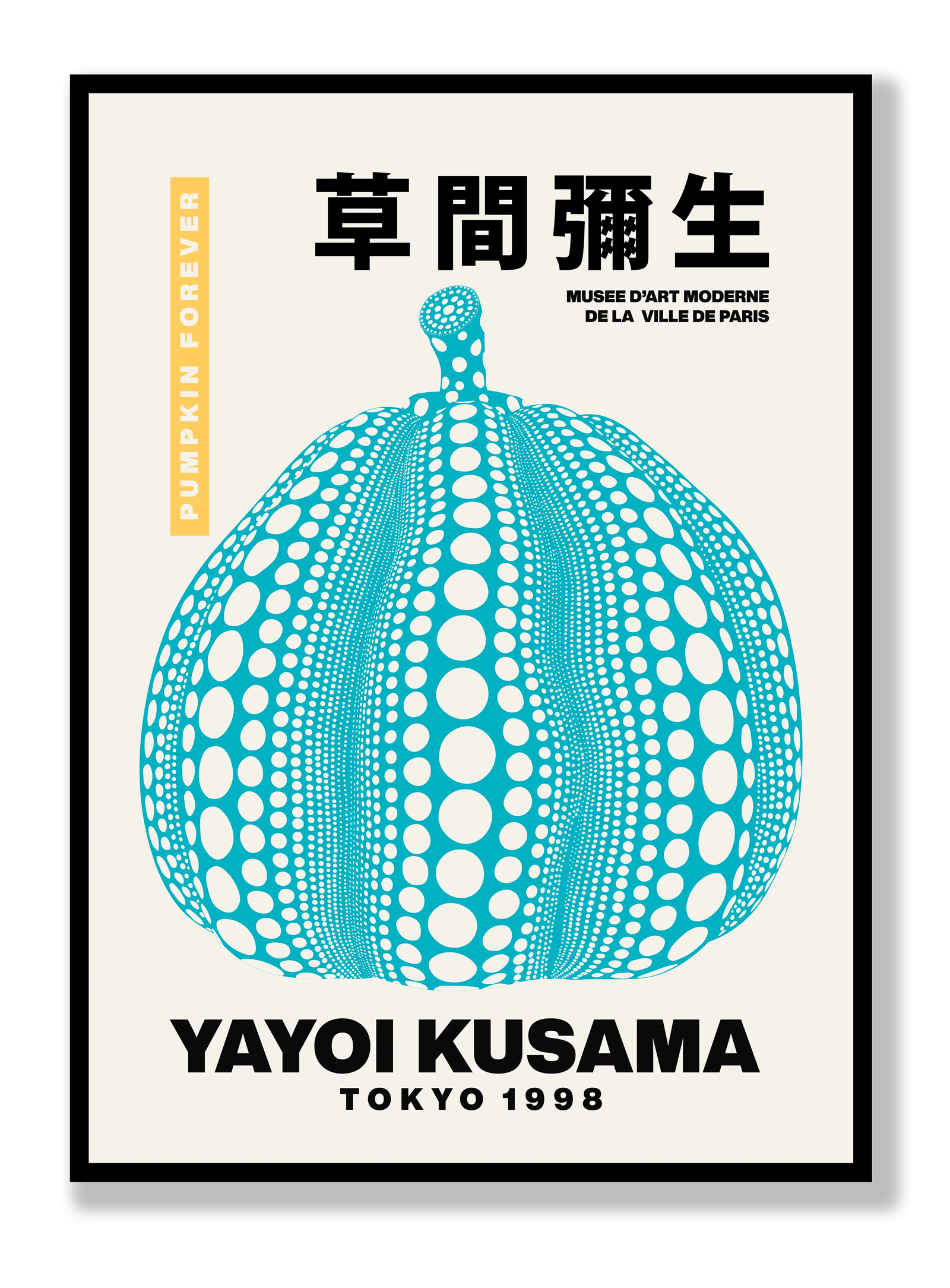 Yayoi Kusama - Pumpkin Forever plakat