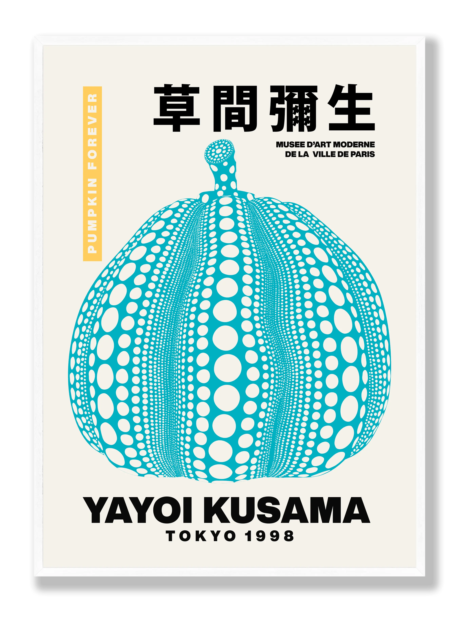 Yayoi Kusama - Pumpkin Forever plakat