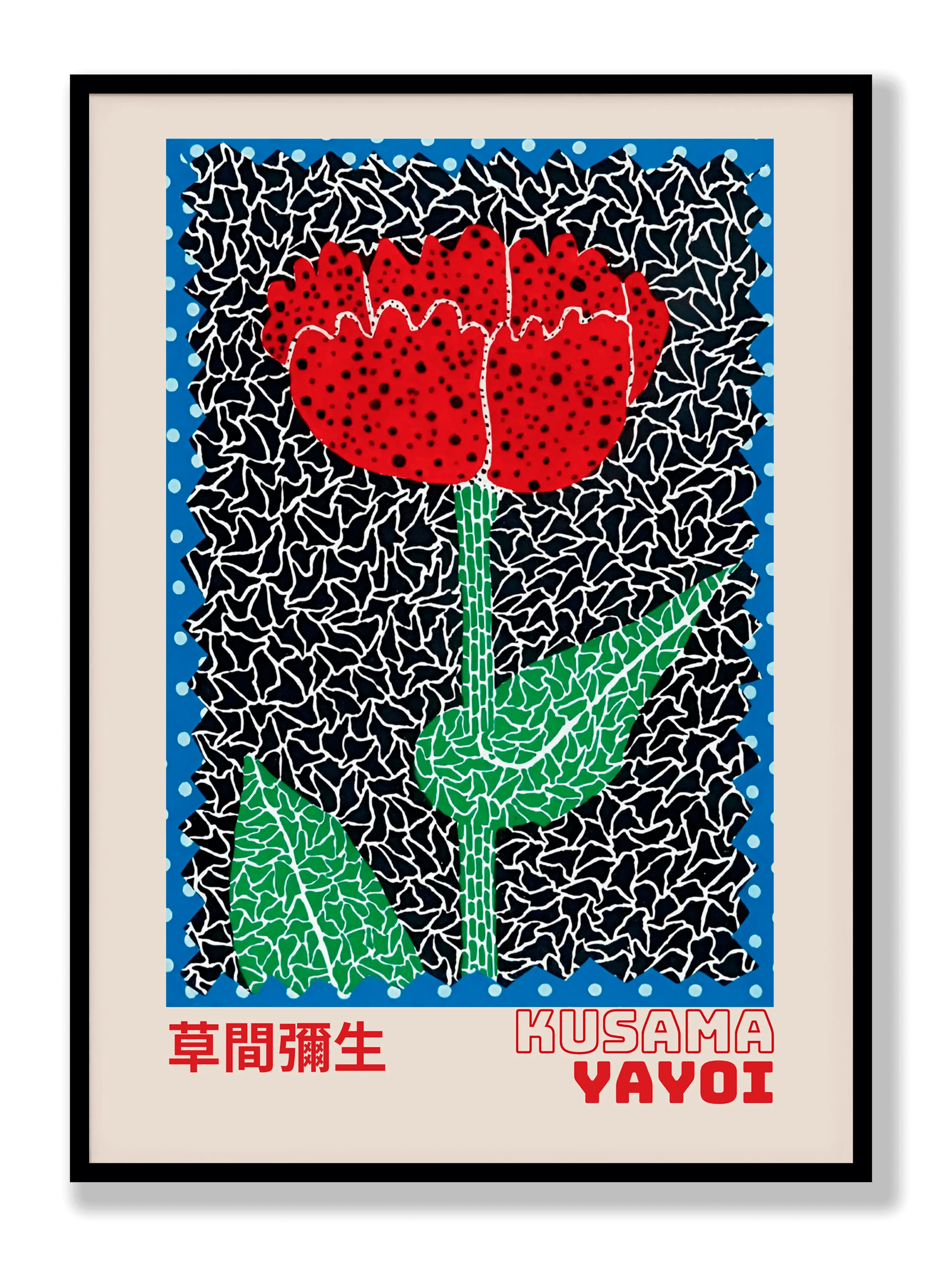 Yayoi Kusama - Red Tulip plakat