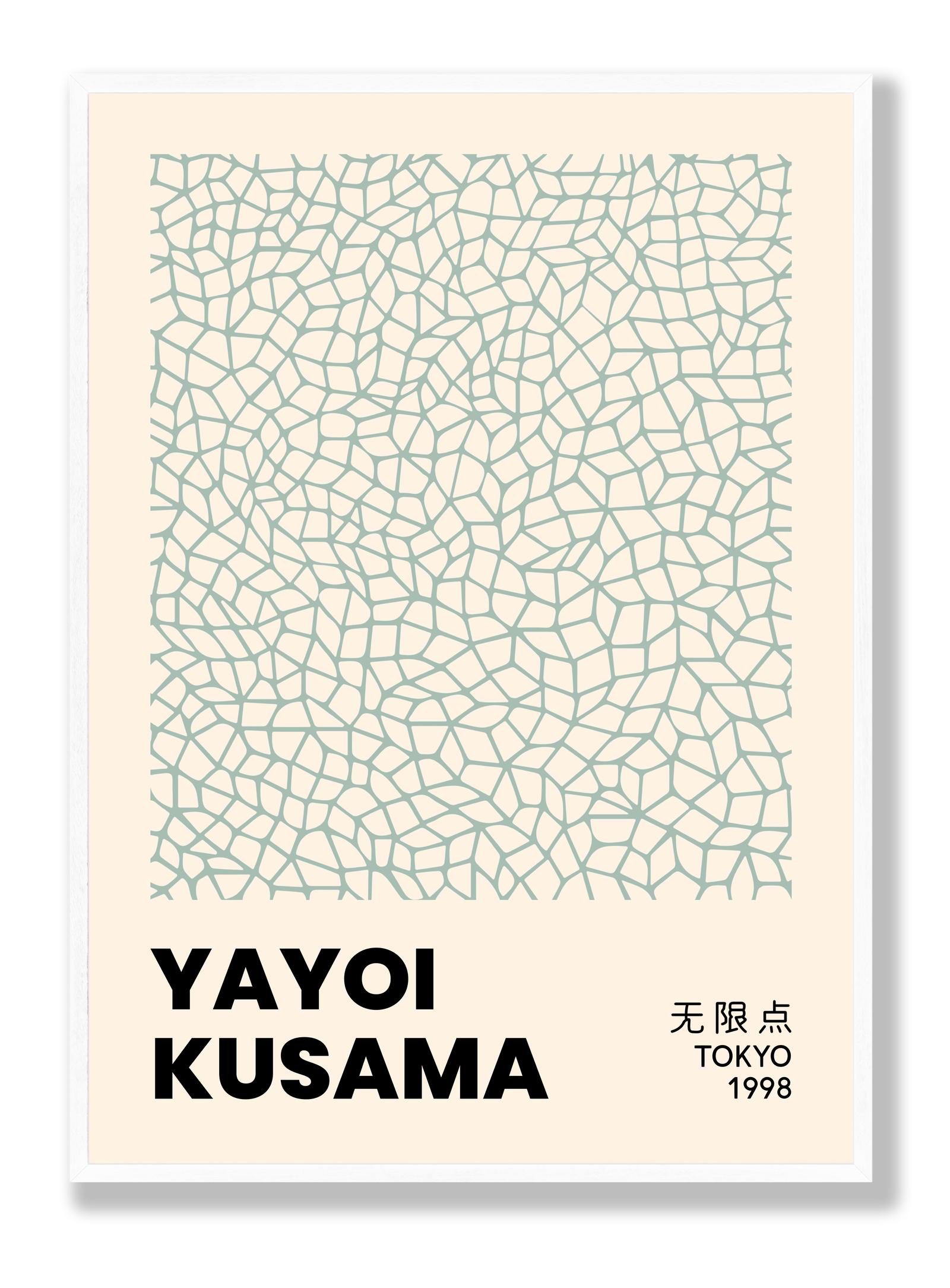 Yayoi Kusama - Tokyo 1998 plakat