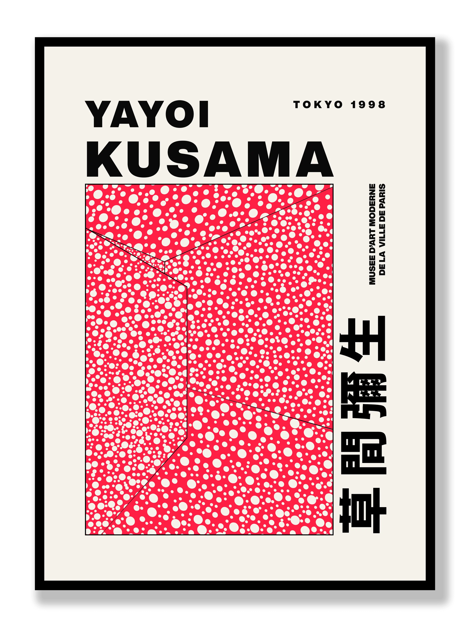 Yayoi Kusama - White Dots plakat