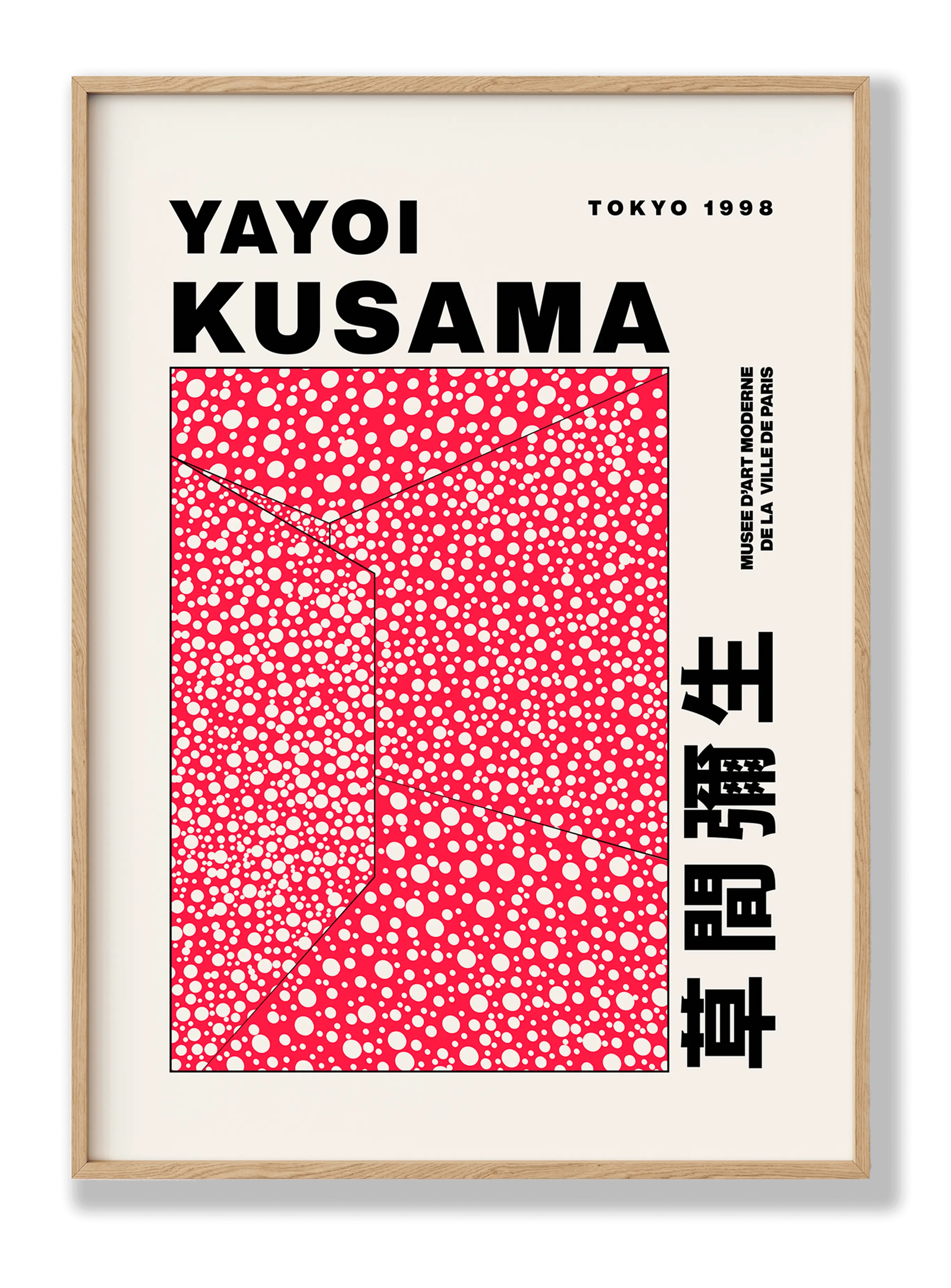 Yayoi Kusama - White Dots plakat