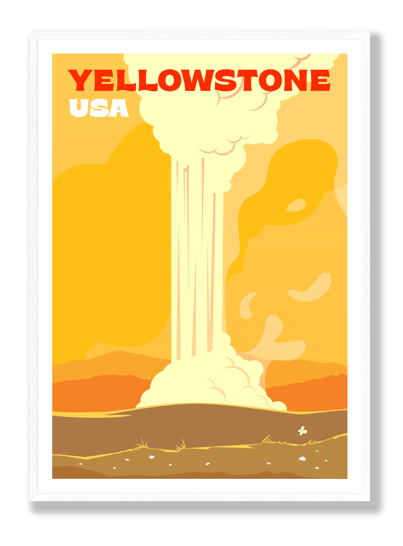 Yellowstone plakat