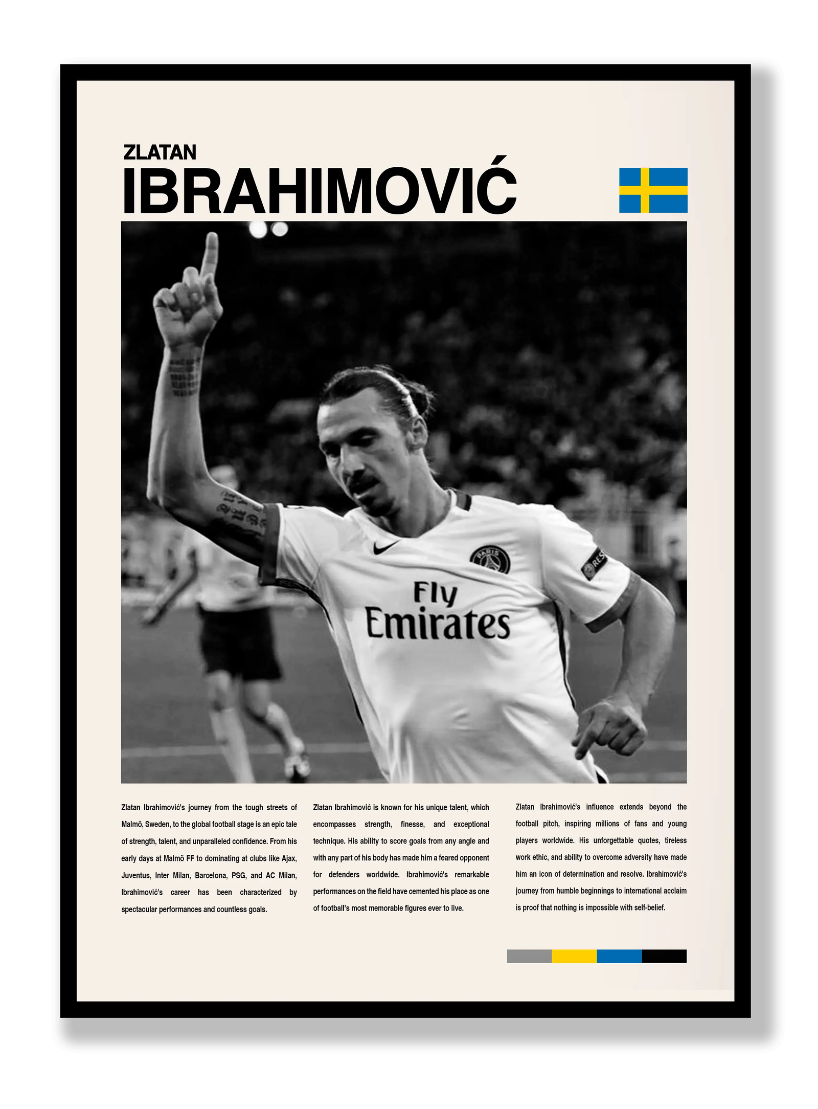 Zlatan Ibrahimović plakat