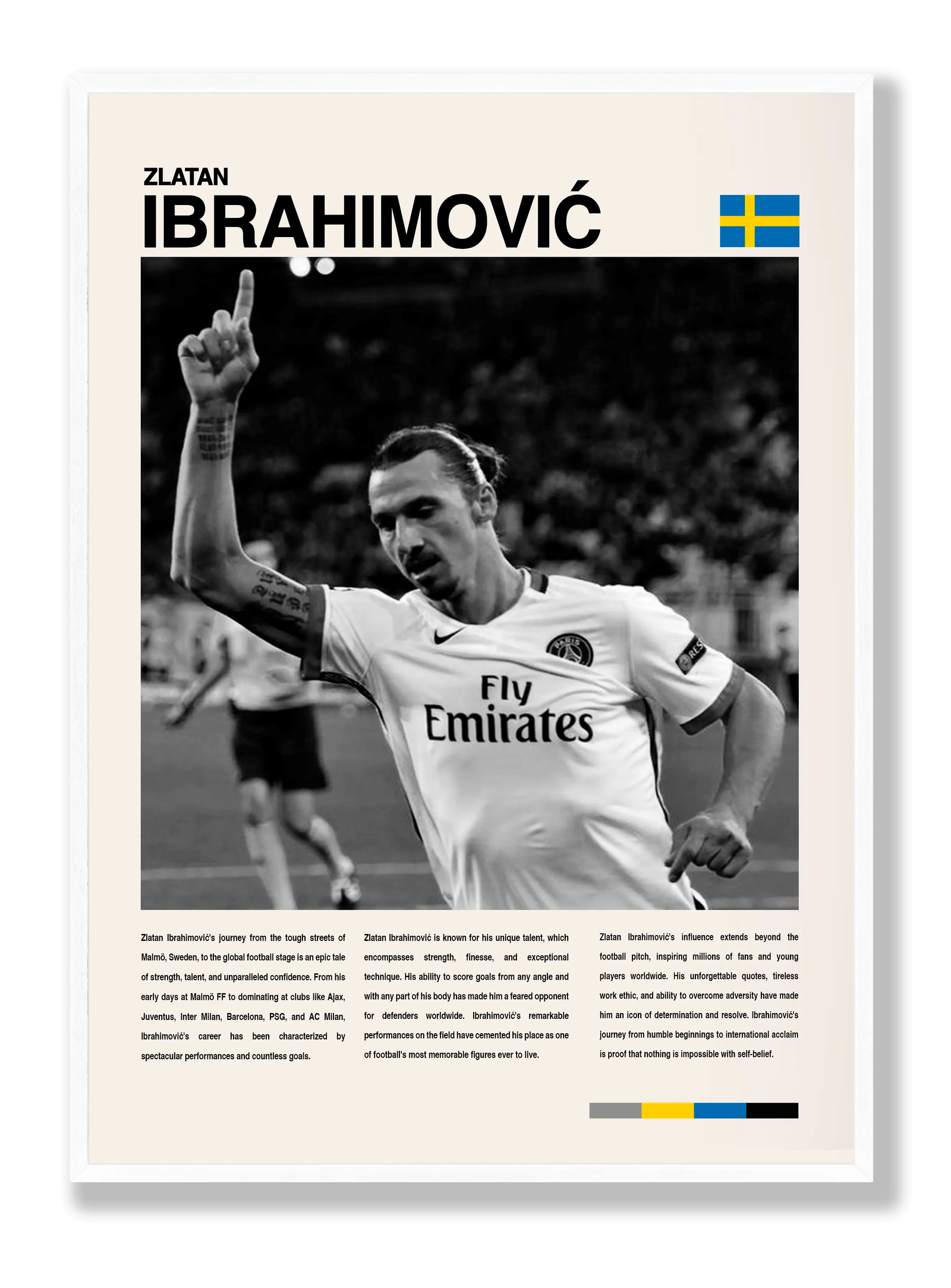 Zlatan Ibrahimović plakat