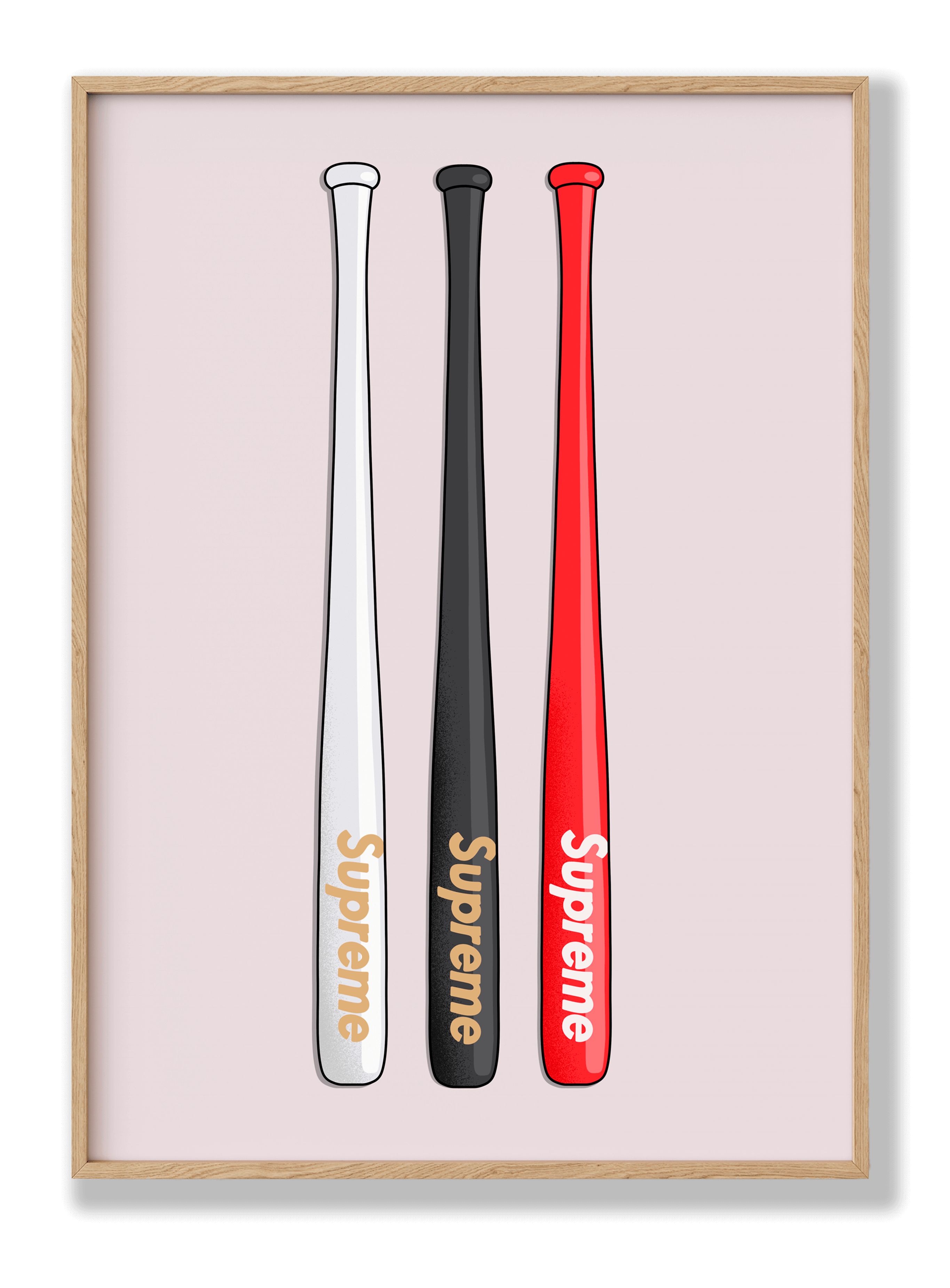 Supreme Bats Plakat