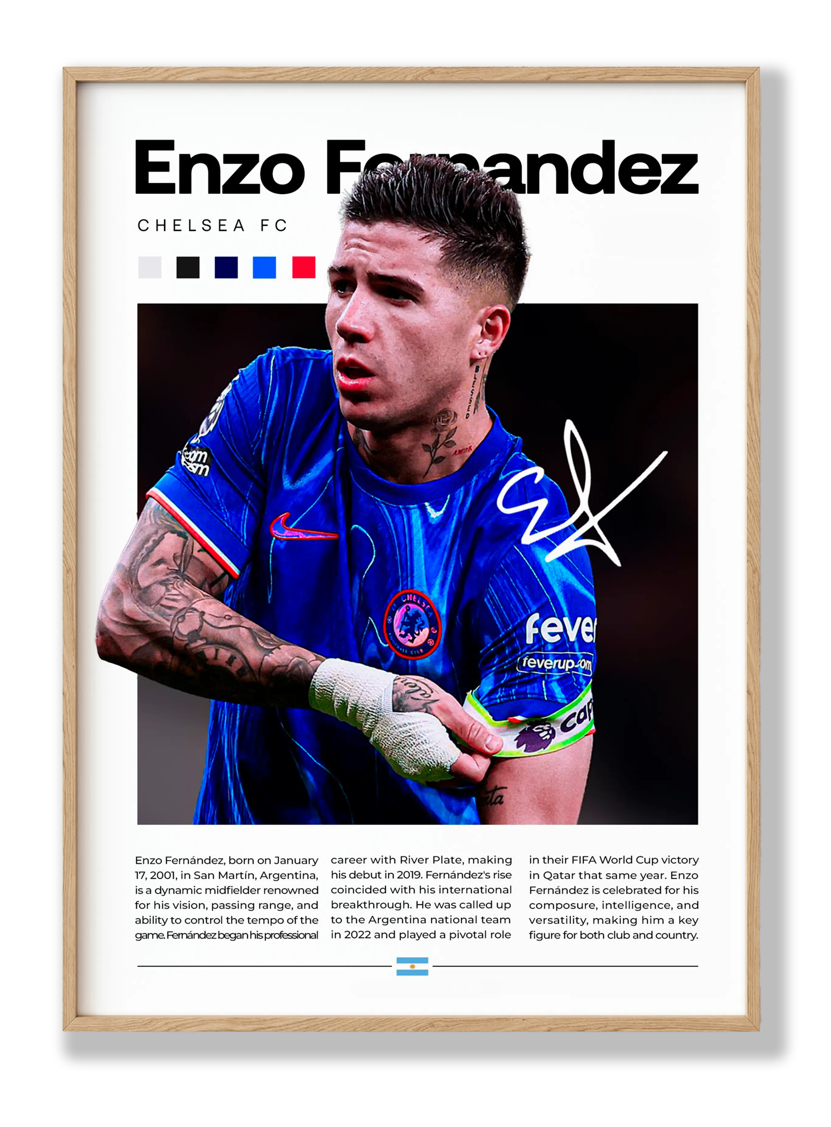 Enzo Fernandez Plakat