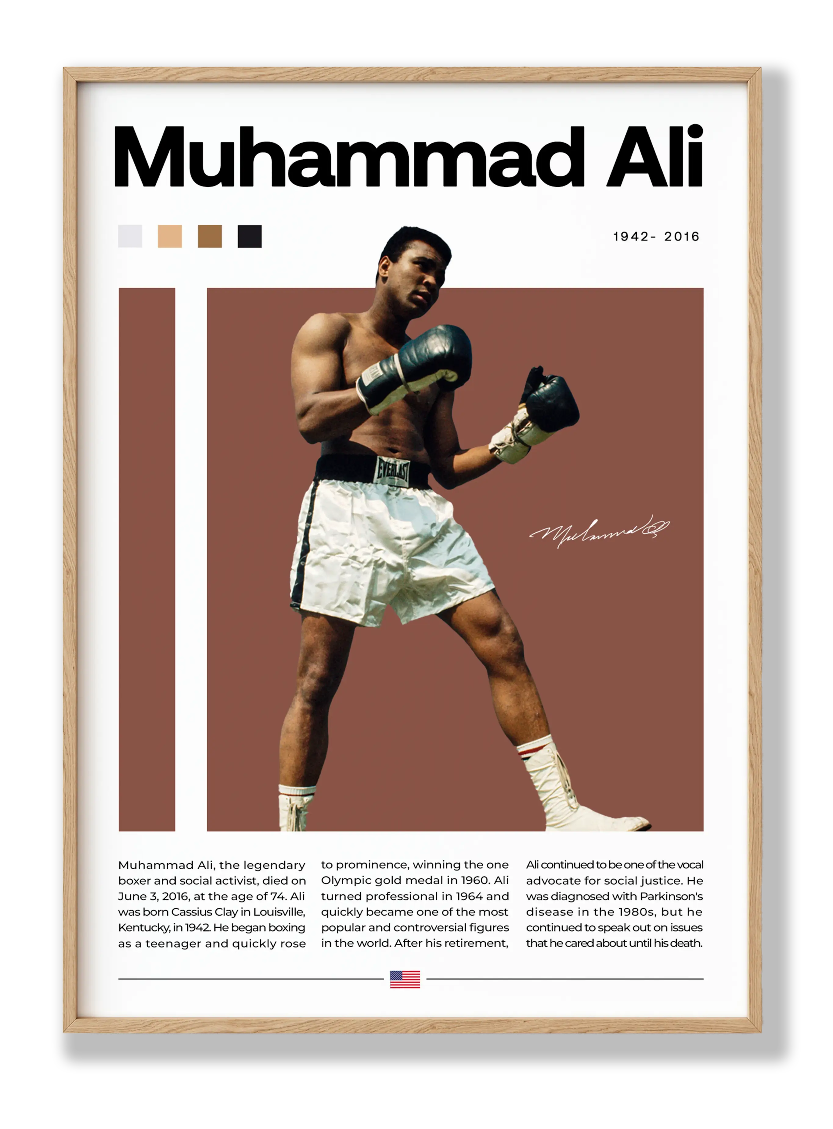 Muhammed Ali Plakat