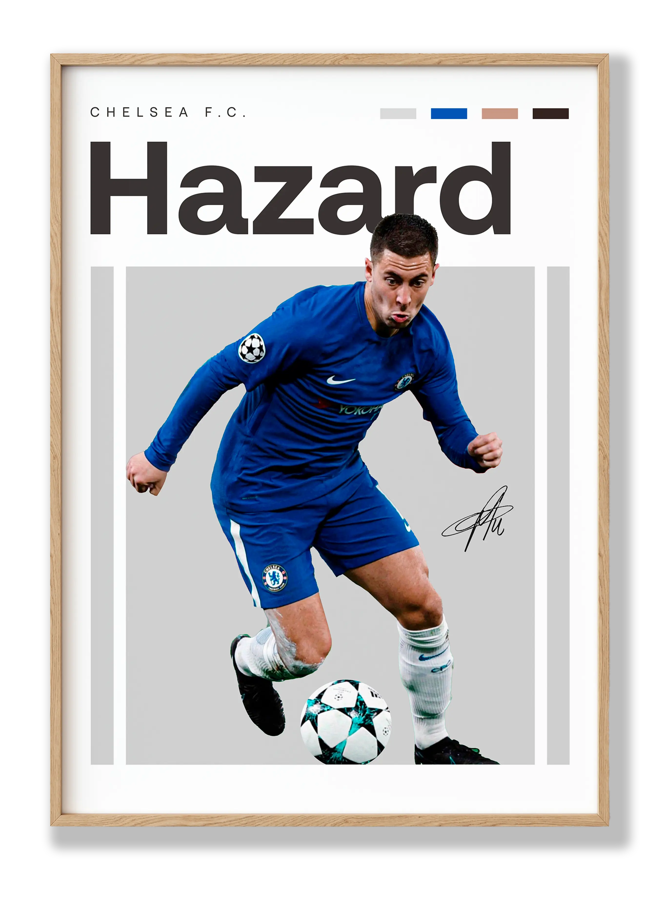 Eden Hazard Plakat