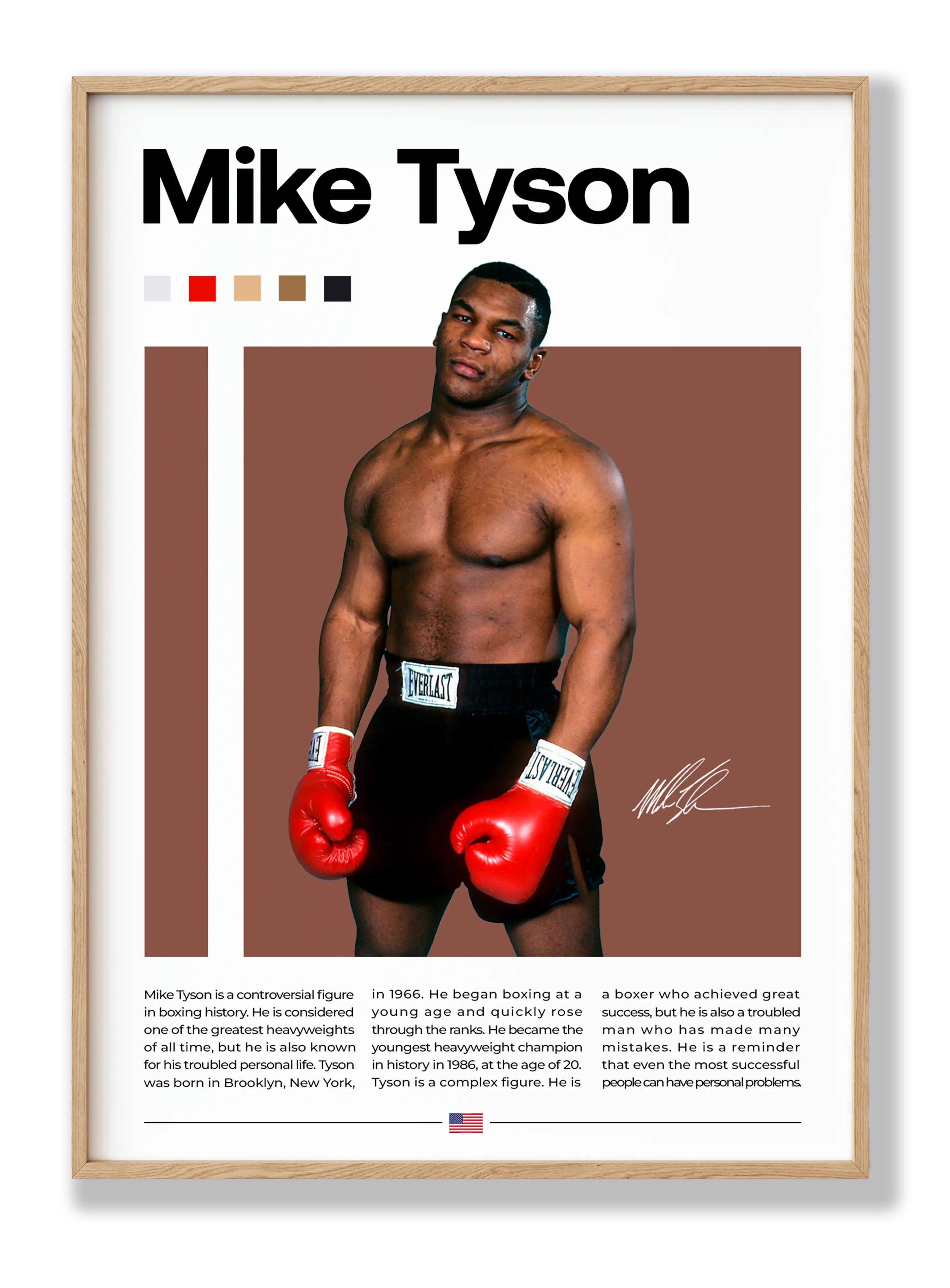 Mike Tyson Plakat